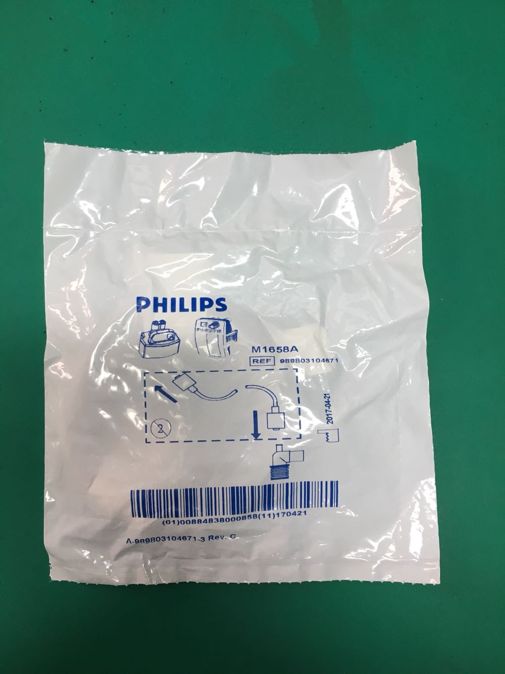 Paip tiub pensampelan CO2 PHILIPS M1658A