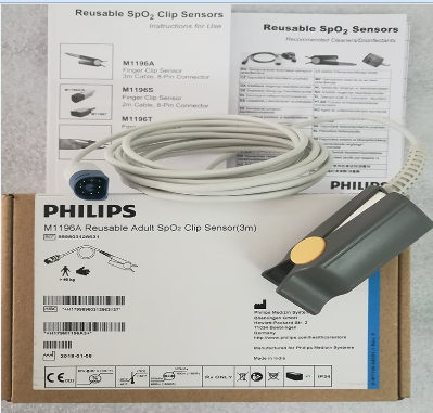 Penderia Klip SpO2 Boleh Digunakan Semula Philips