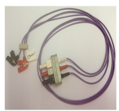 Philips anak asal ECG wayar plumbum klip baru lahir tiga wayar plumbum standard Amerika M1609A
