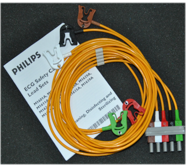 Bilik operasi wayar lima plumbum jenis klip dewasa asal Philips dengan standard Amerika M1621A
