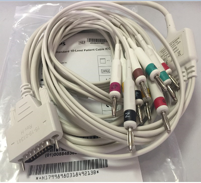 Philips นำเข้าสายไฟ ECG TC10 มาตรฐานยุโรป 3 + 3 + 4 989803184921