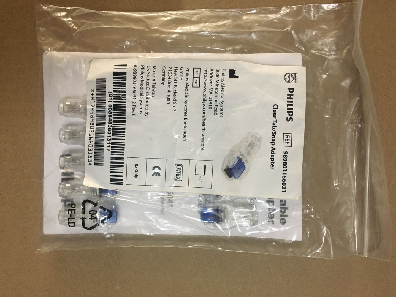 Tomador de cables PHILIPS CBL 3 IEC ICU M1672A 989803145101