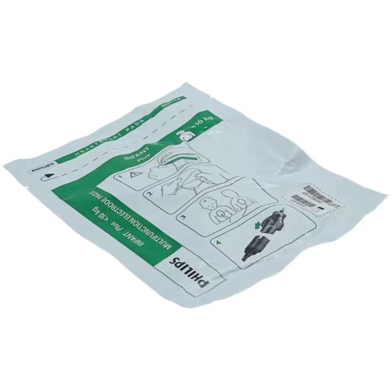 Philips M4735A XL XL+ M3535A MRx M3717A HeartStart Electrode Pre-connect Pads(plug style)989803107821