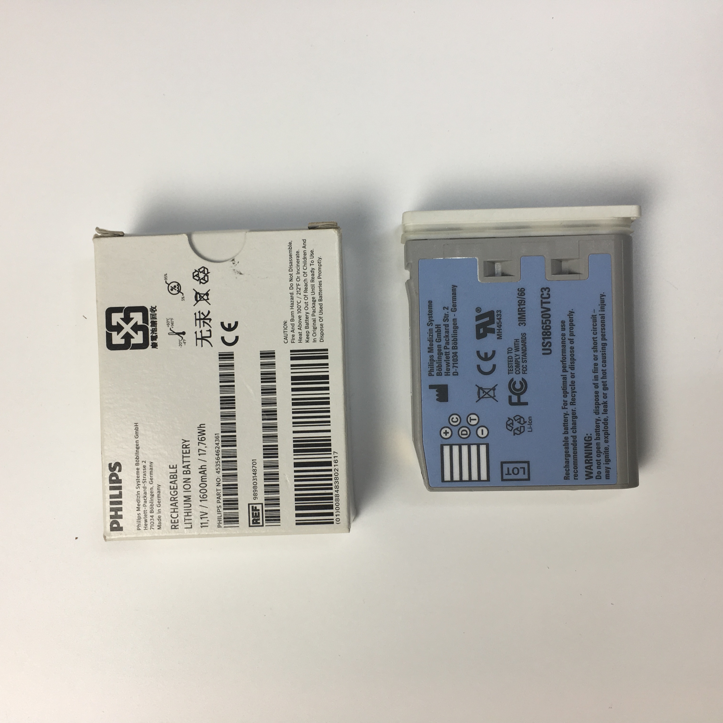 PHILIPS X2 MP2 M3002A Bateri Litium Ion Boleh Dicas semula 11.1V 1600mAh17.76Wh REF989803148701 M4607A
