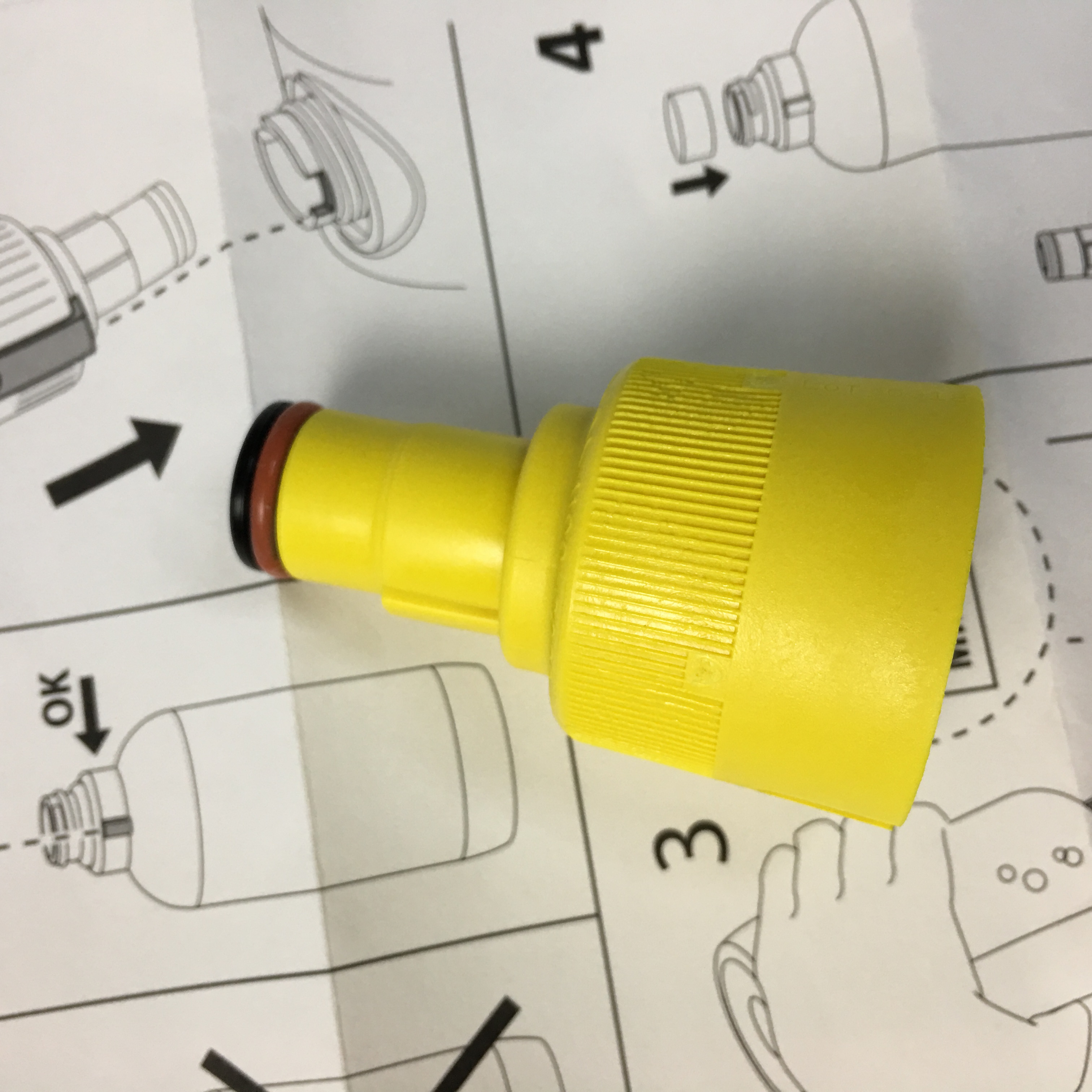 GE Datex Ohmeda Adaptador de botella de fácil llenado Vaporizador de sevoflurano 1100-3028-000