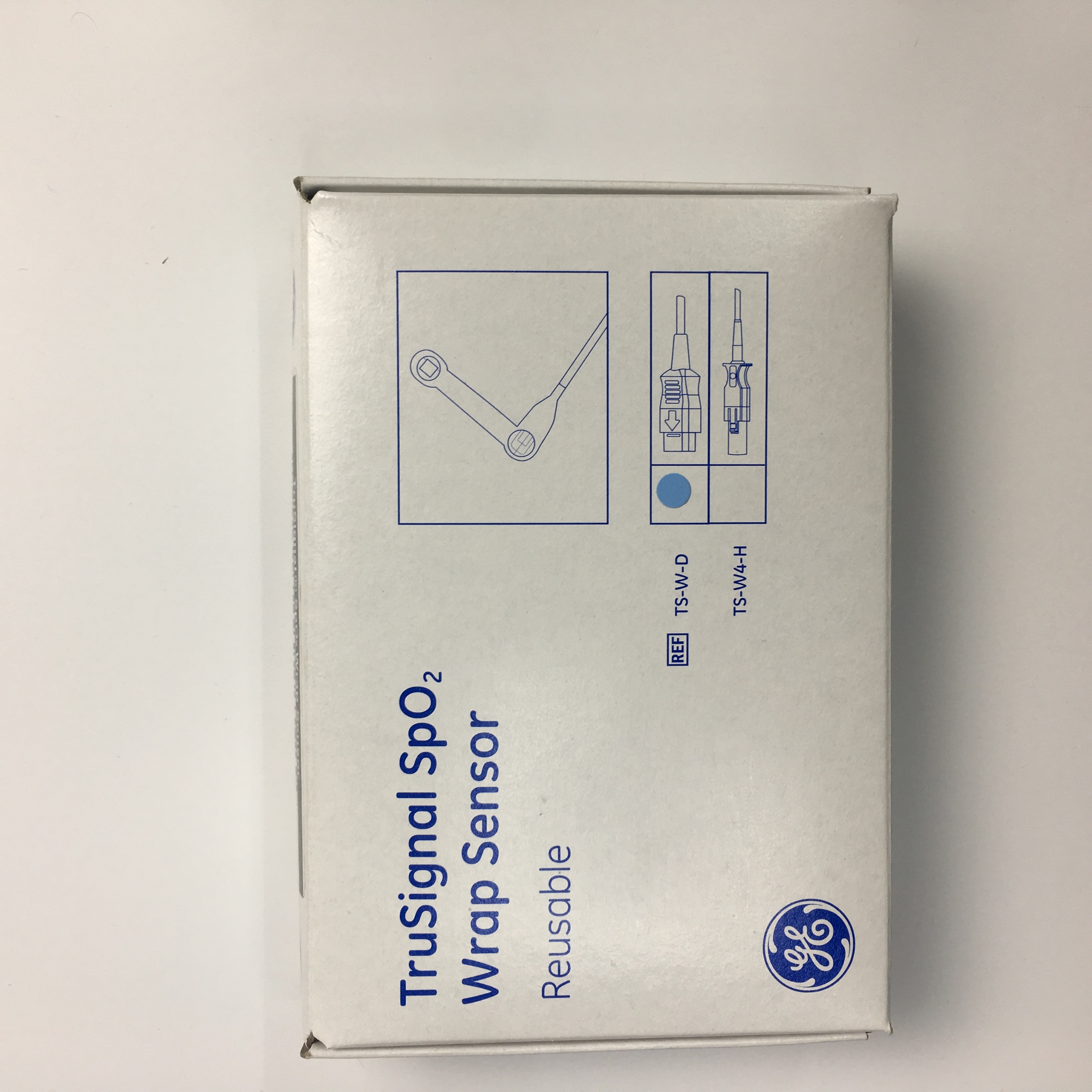 GE Ohmeda TruSignal 9 Pin Spo2 Wrap Sensor นำกลับมาใช้ใหม่ได้ TS-W-D