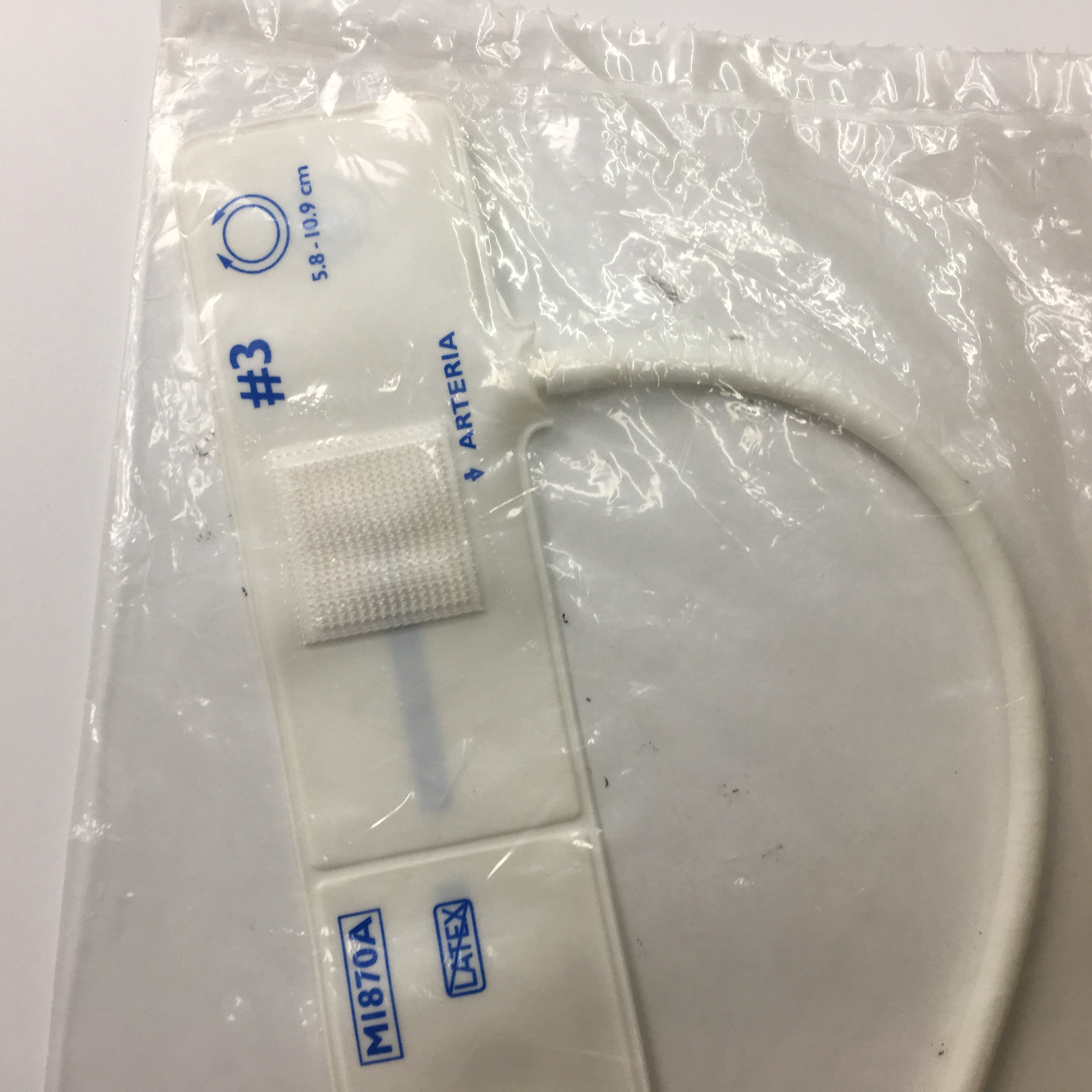 Philips Neonatal NIBP manset pakai buang #3 M1870A 5.8-10.9CM