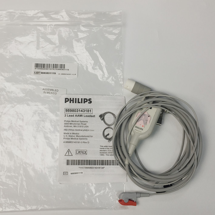 Kabel Teraju AAMI Philips 3 Lead 989803143181