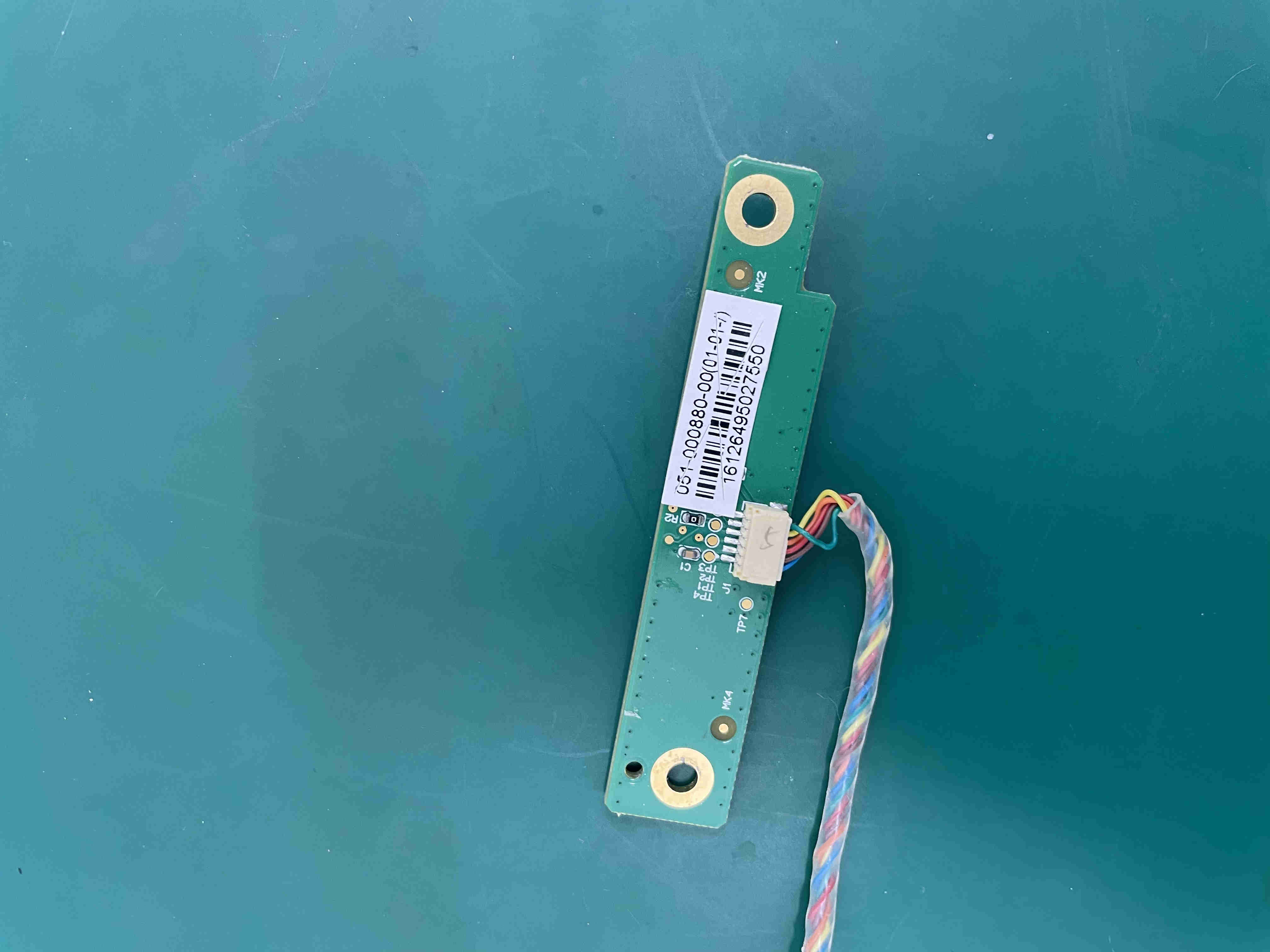 Mindray iMEC10 Patient Monitor Power switch button board 051-000880-00