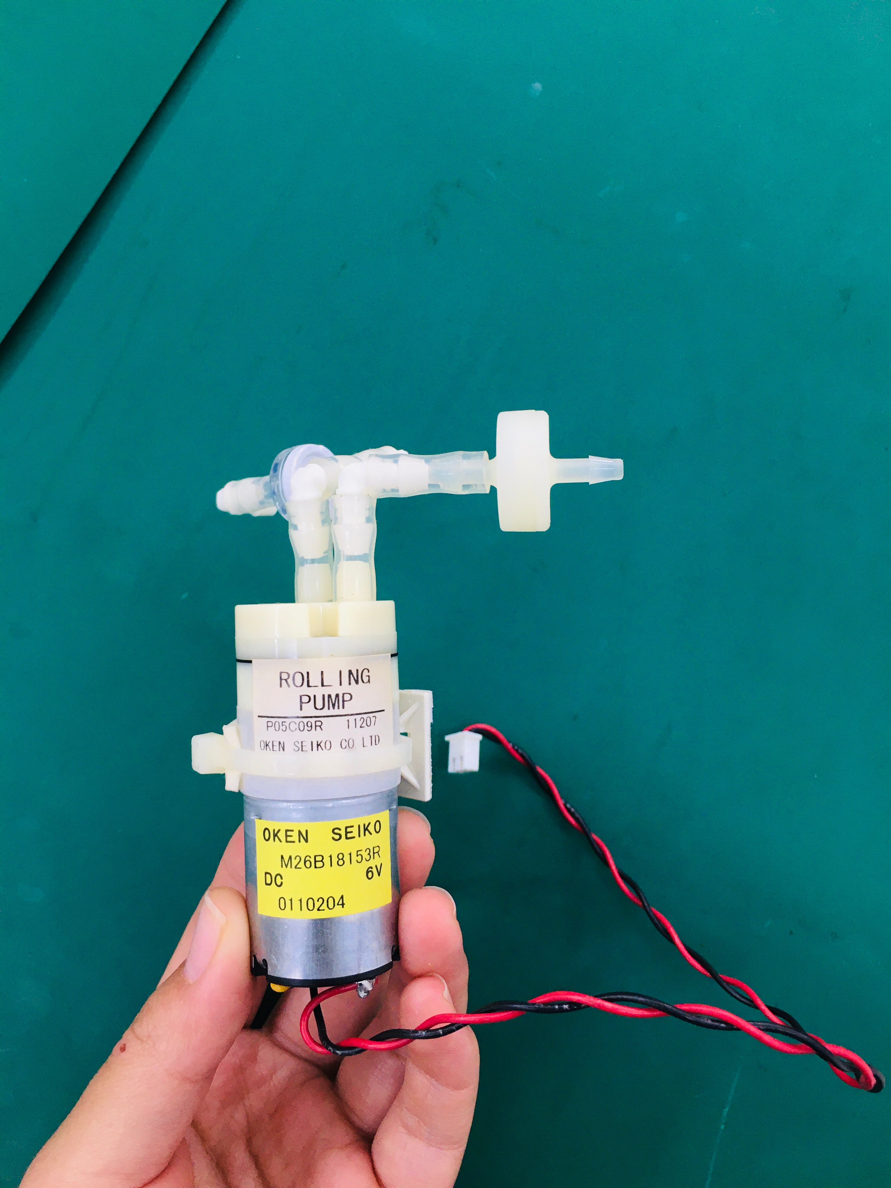 OKEN SEIKO M26B18153R DC6V rolling pump for Welch Allyn Vital Signs Monitor 300 Series