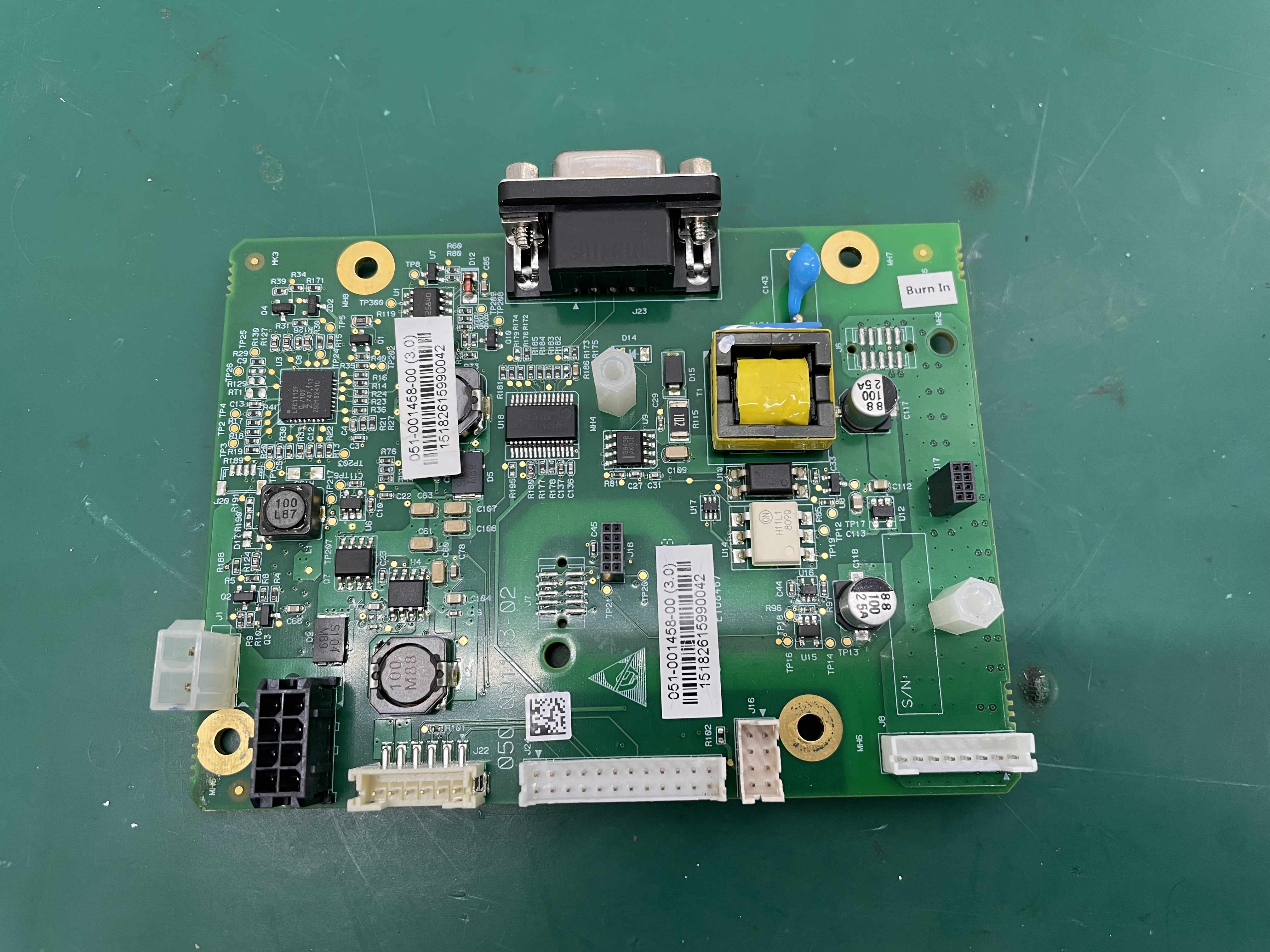 Mindray VS600 Vital Signs Patient Monitor Parameter Board VGA Interface 051-001458-00