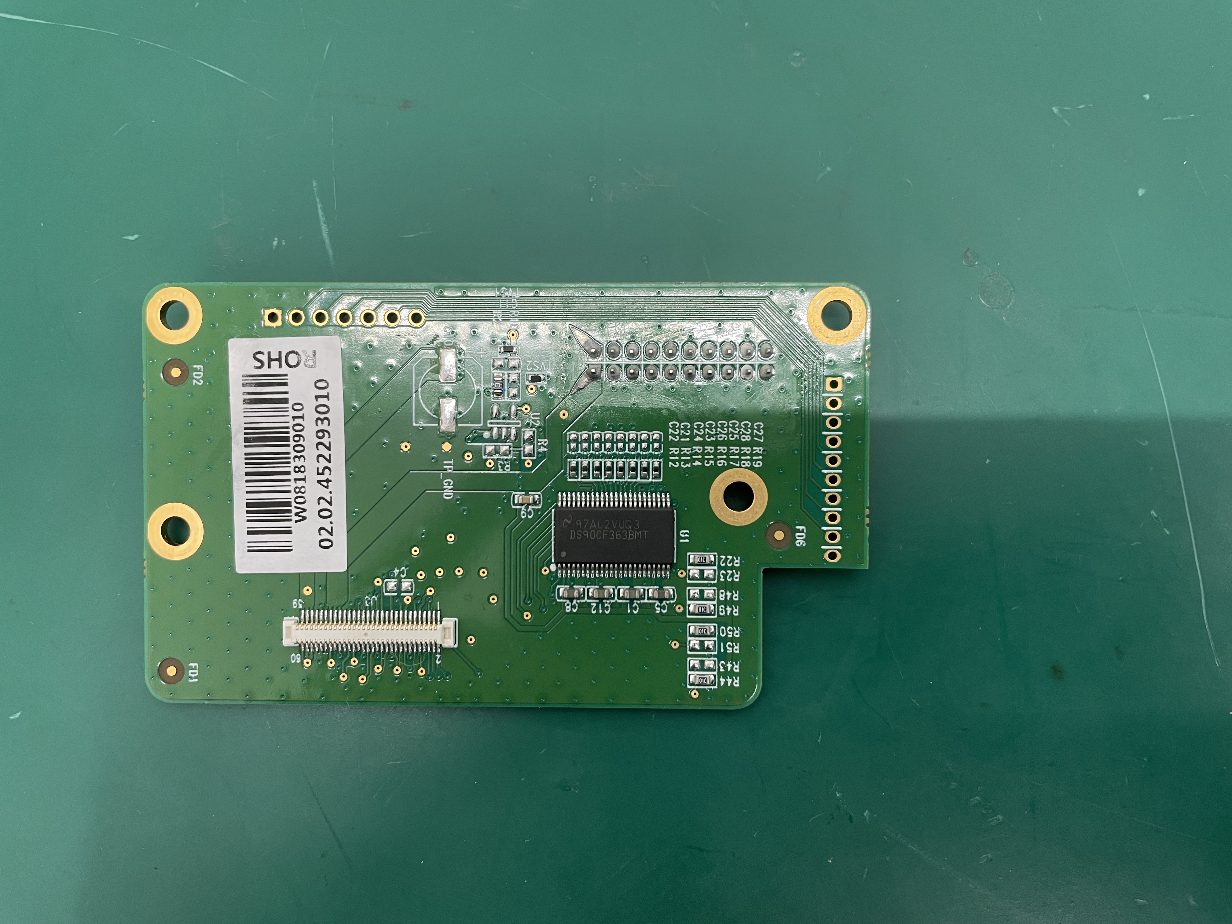 Edan iM70 Patient Monitor Board บอร์ดไดรฟ์หน้าจอ 02.02.452293010 01.53