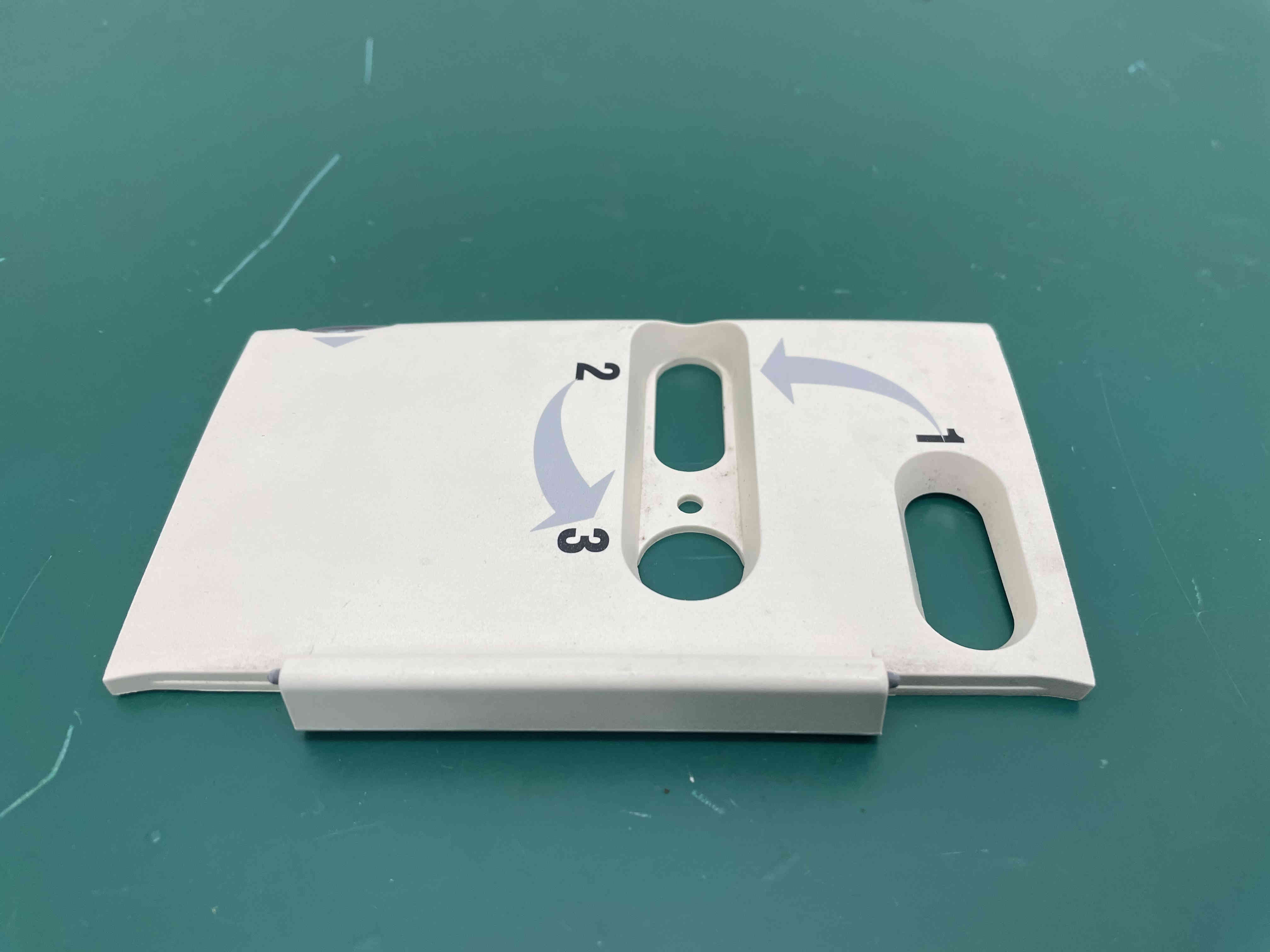 Medtronic Physio-Control LIFEPAK 20 LP20 penutup pintu sisi