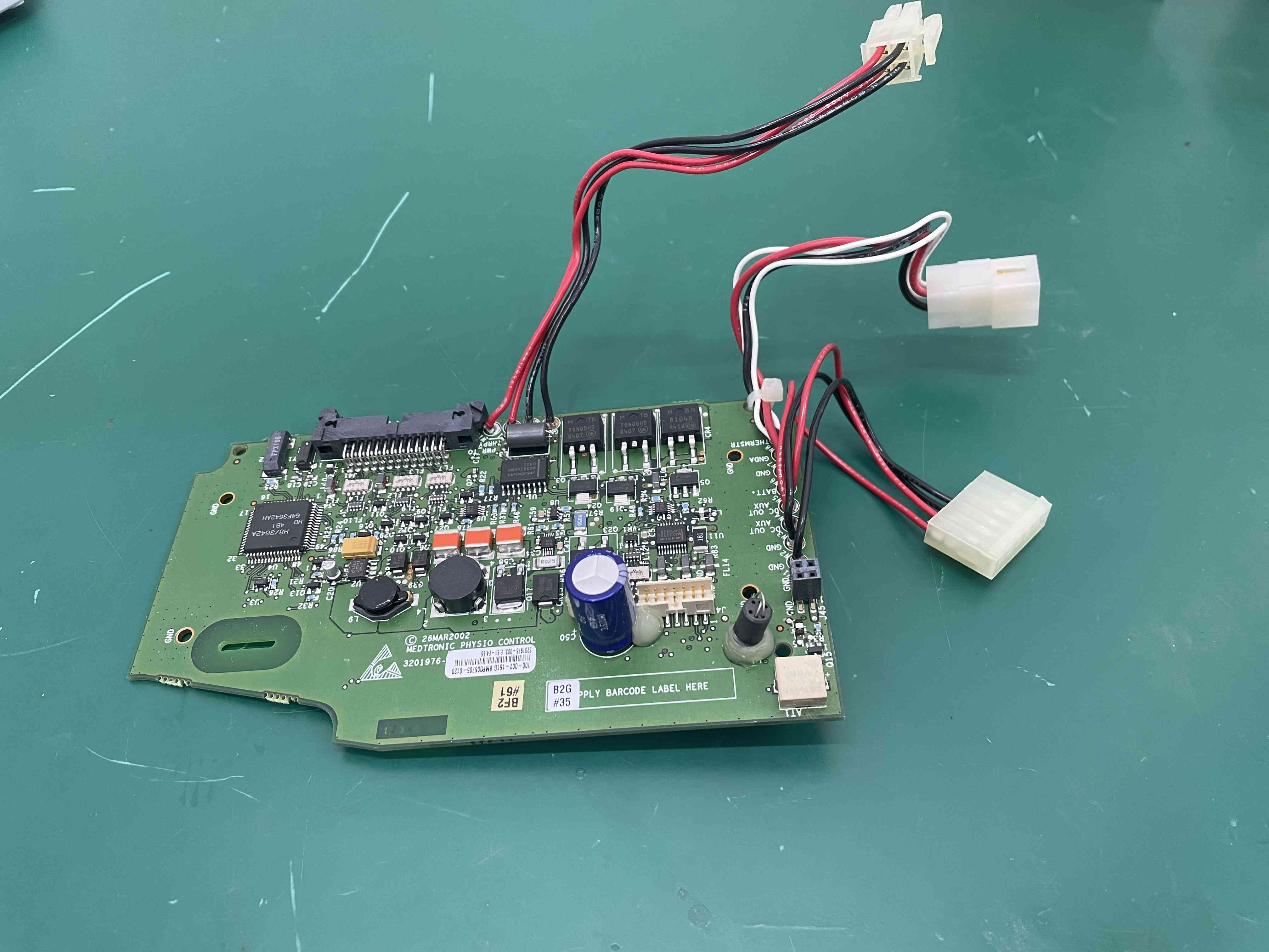 Medtronic Physio-Control LIFEPAK 20(LP20) papan litar defibrilator 3201975-002 100-002-161G BMP006705-0120