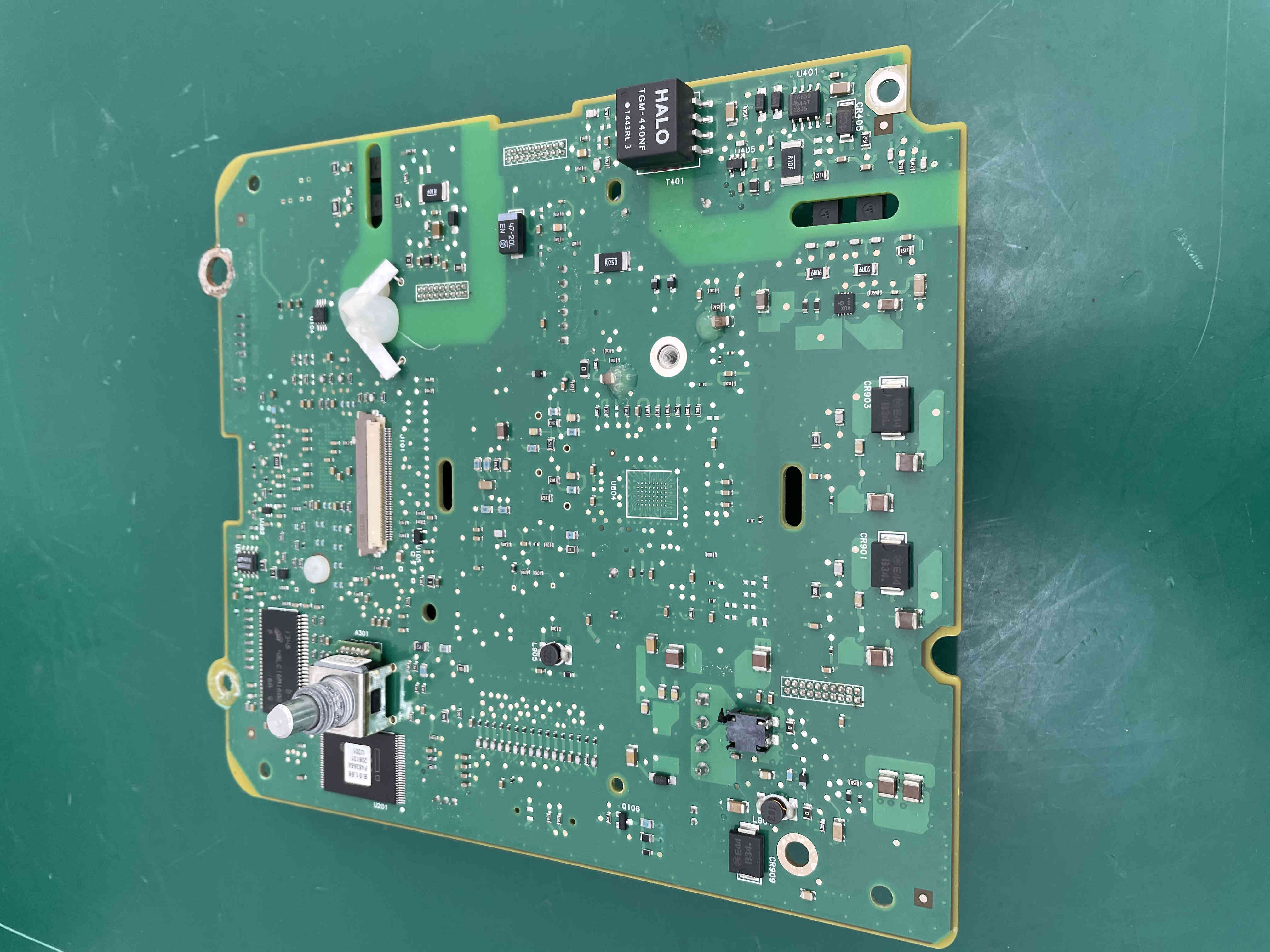Placa base del monitor de paciente Philips VS2+ con codificador 453564412591