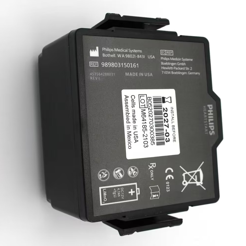 Batería para desfibrilador Philips HEARTSTART FR3 AED 989803150161