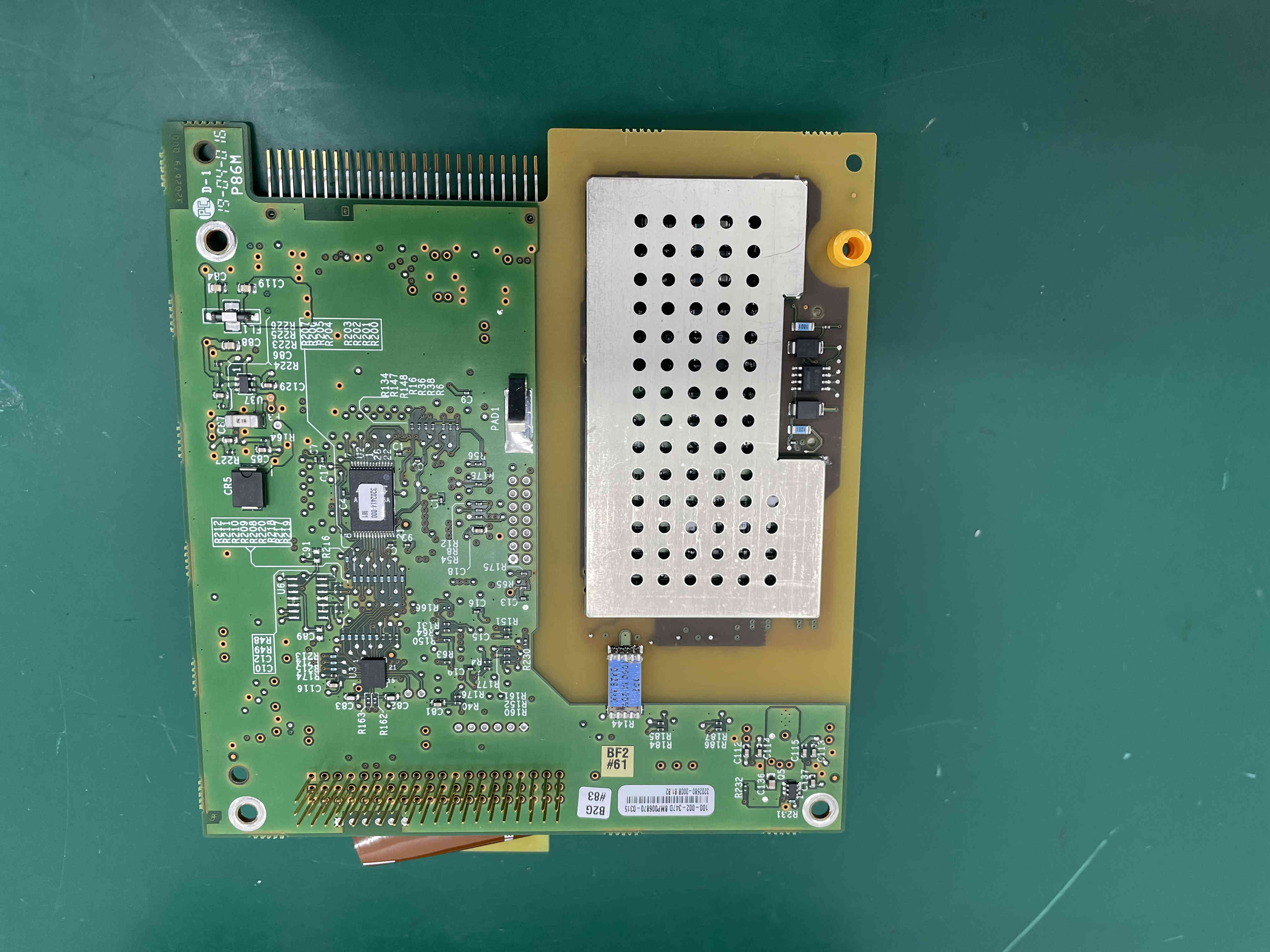 Medtronic Physio-Control LIFEPAK 20 (LP20) placa de circuito 3202680 150CT2002 100-002-347D BMP006870-0315