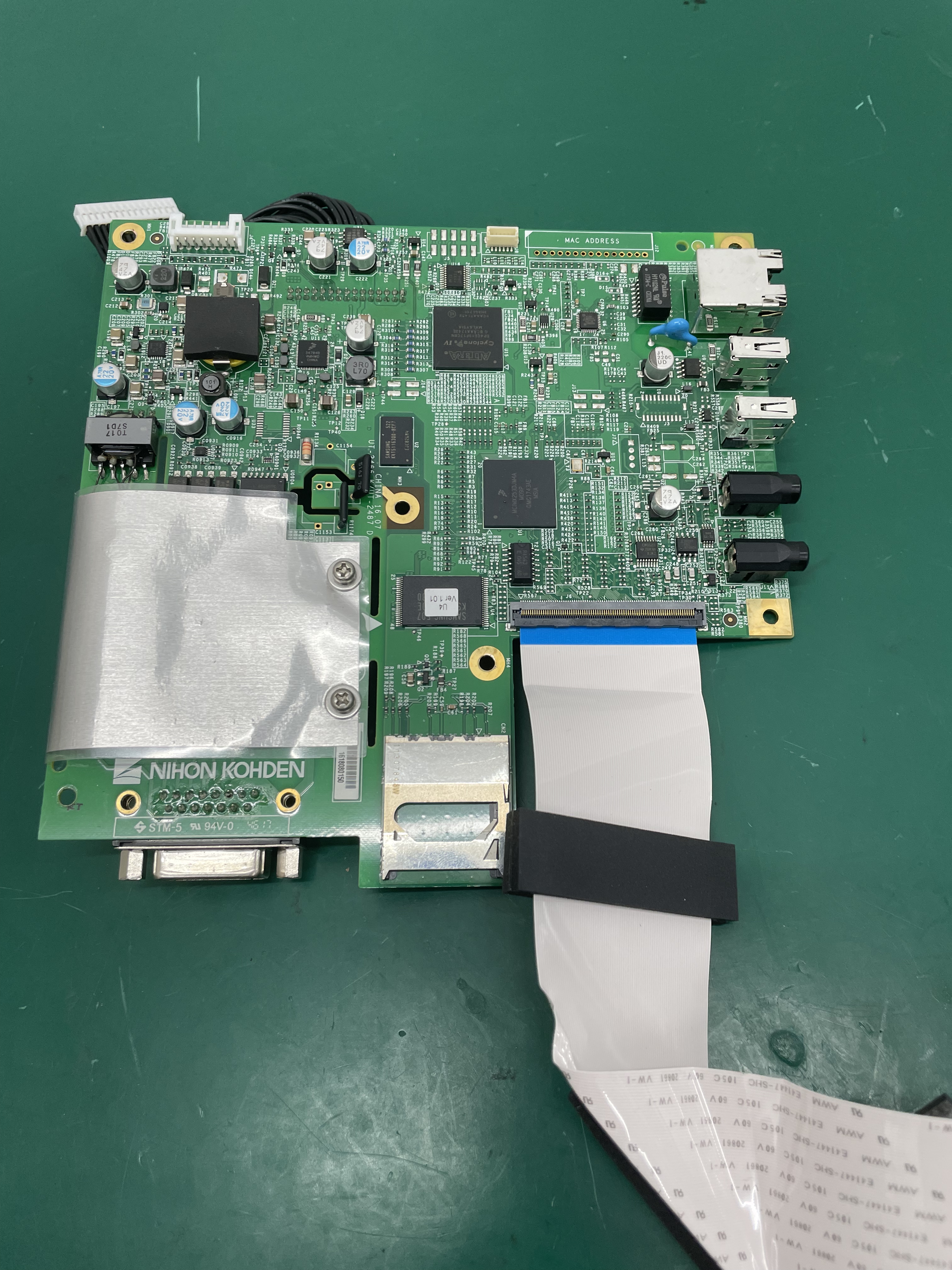 Papan utama Nihon Kohden cardiofaxS ECG-2250