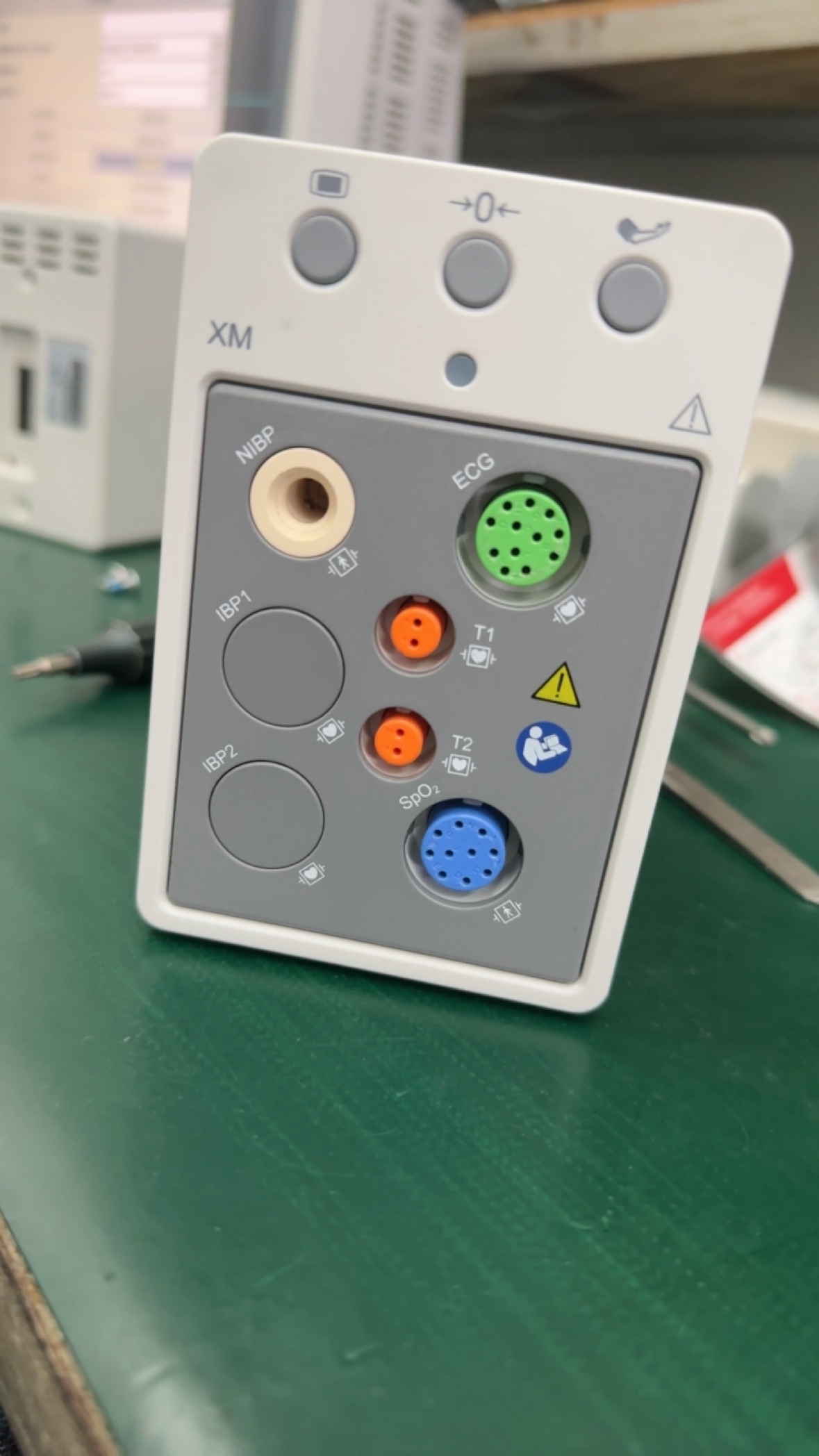 Tablero del panel de parámetros del monitor paciente del módulo Edan XM iM20