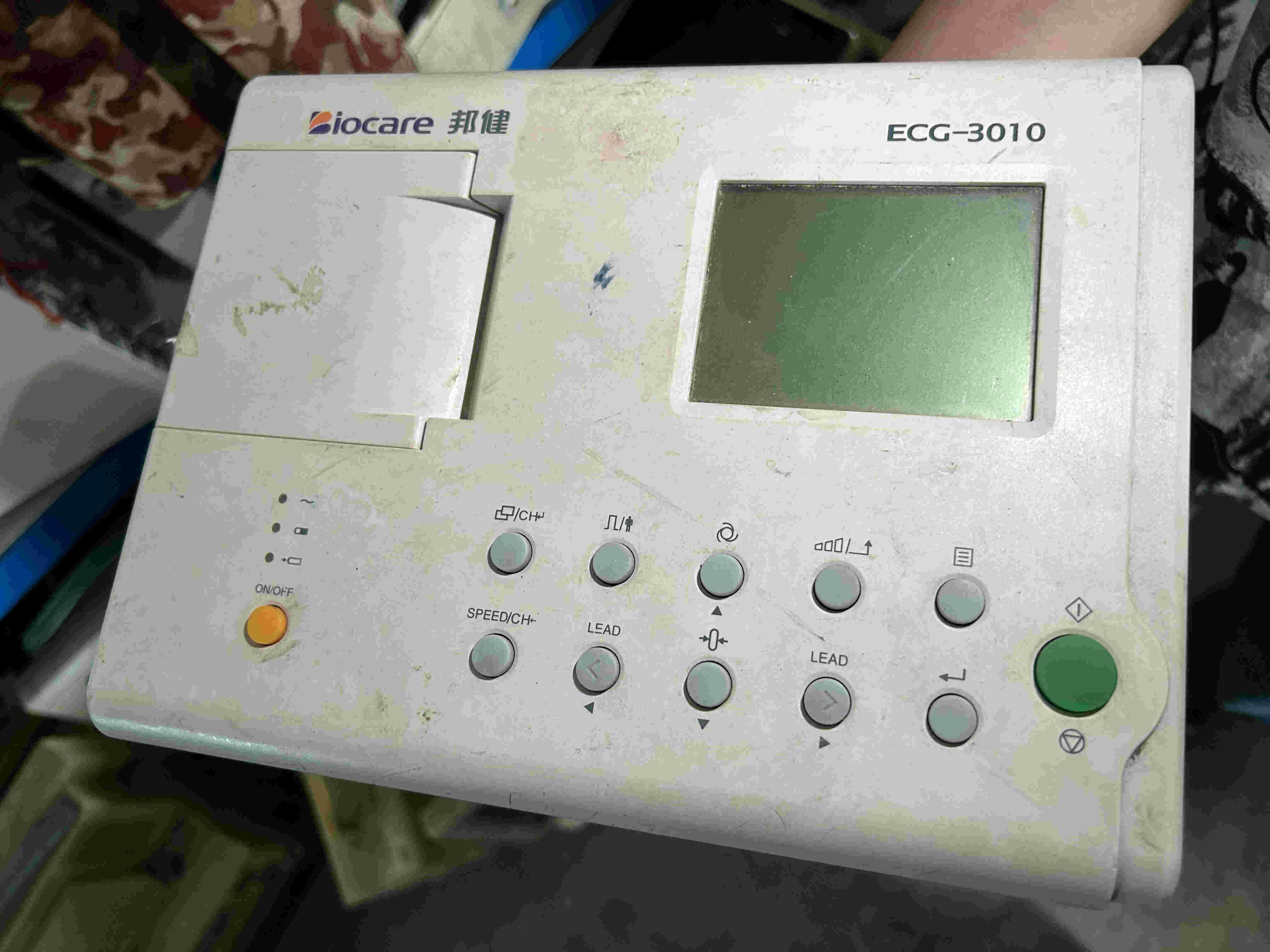 Biocare ECG-3010 ECG machine Electrocardiograph 3 channel