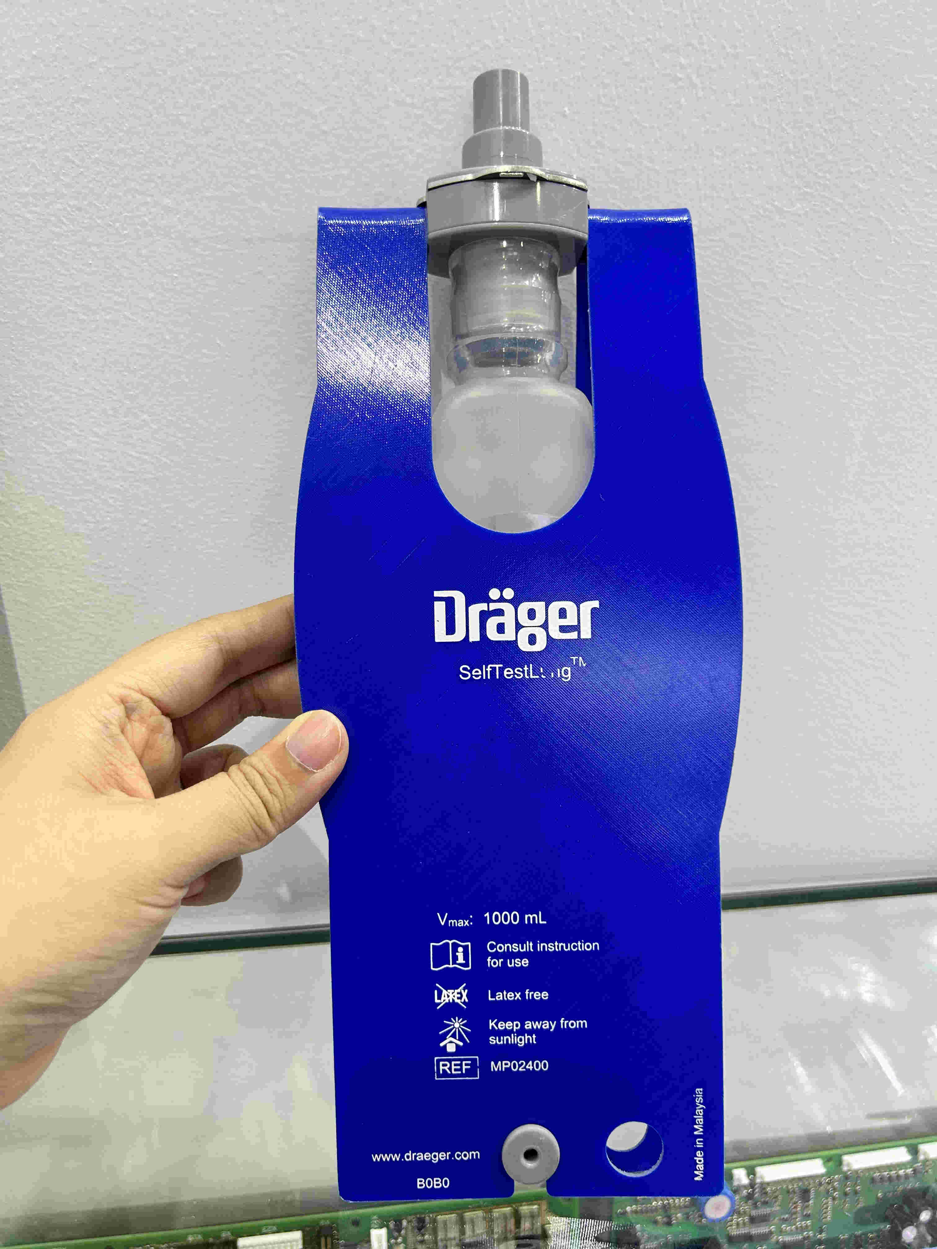 Autoprueba de pulmón Drager Autotest de pulmón MP02400