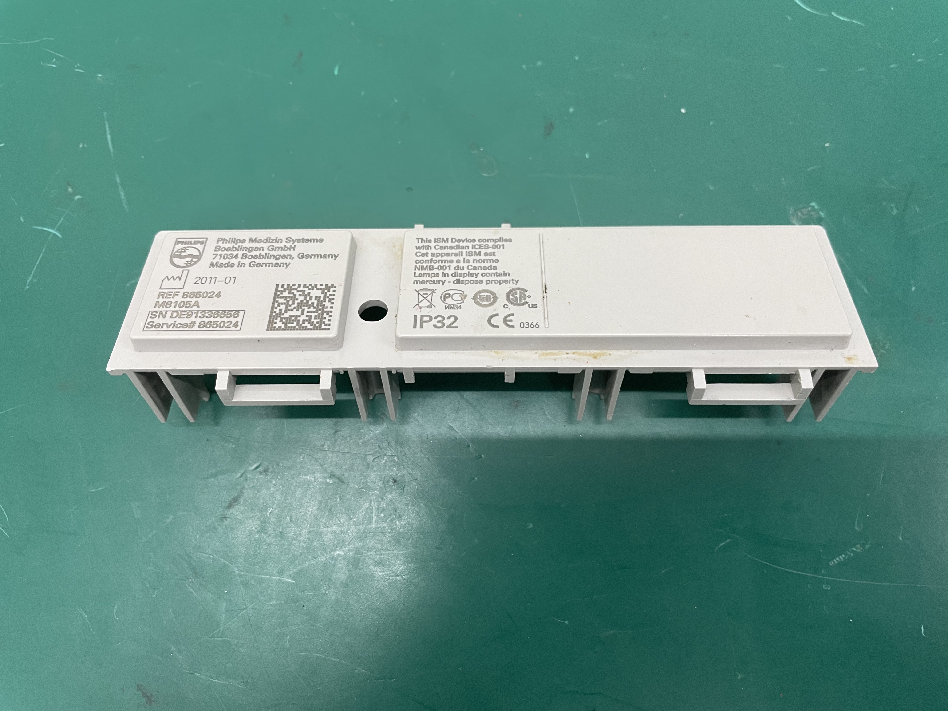 Pemantau pesakit Philips MP5 Penutup Logo Bahasa Inggeris M8100-44301