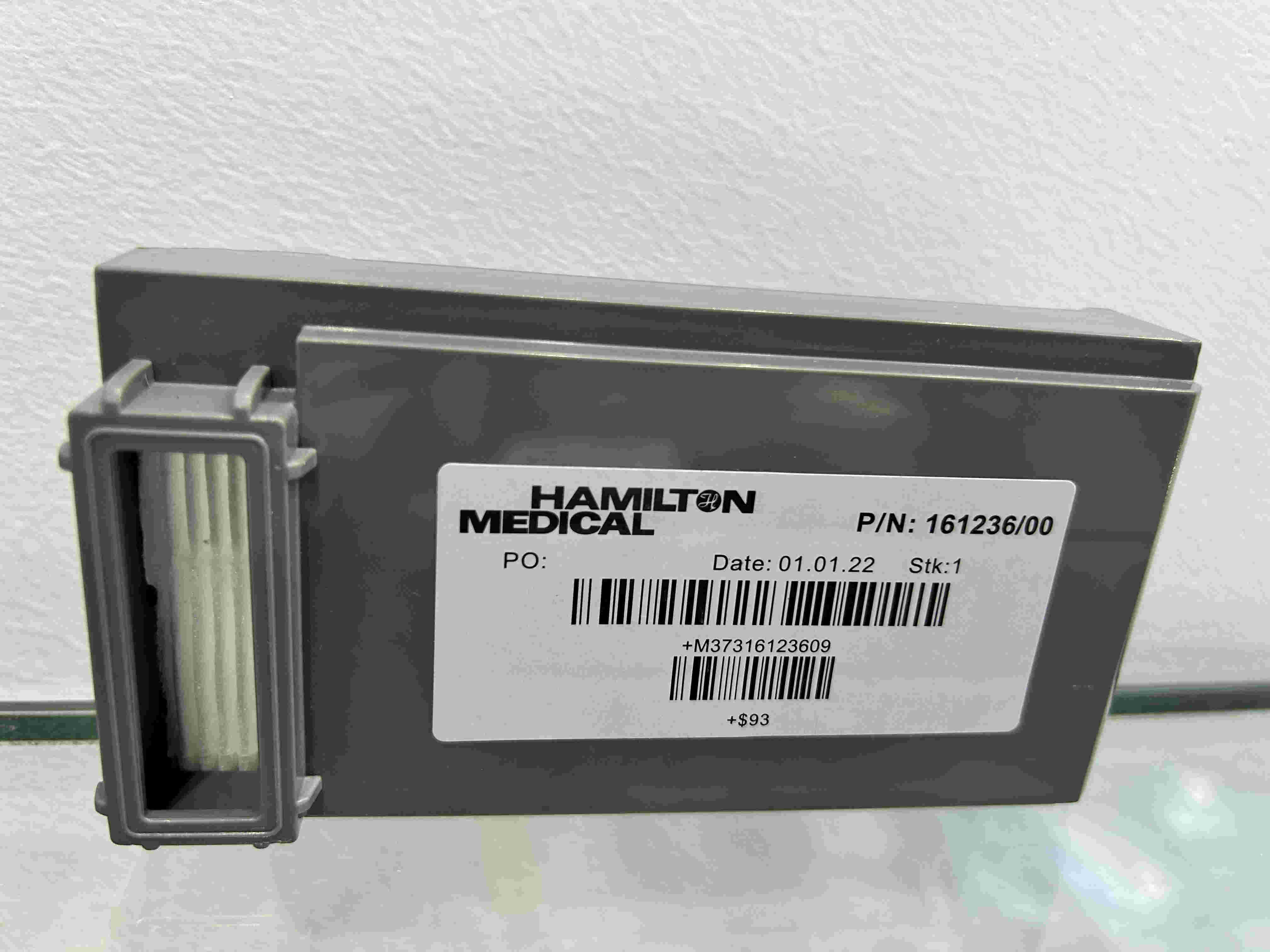 Filtro de partículas de aire (HEPA) del ventilador Hamilton C1 PN 161236 00