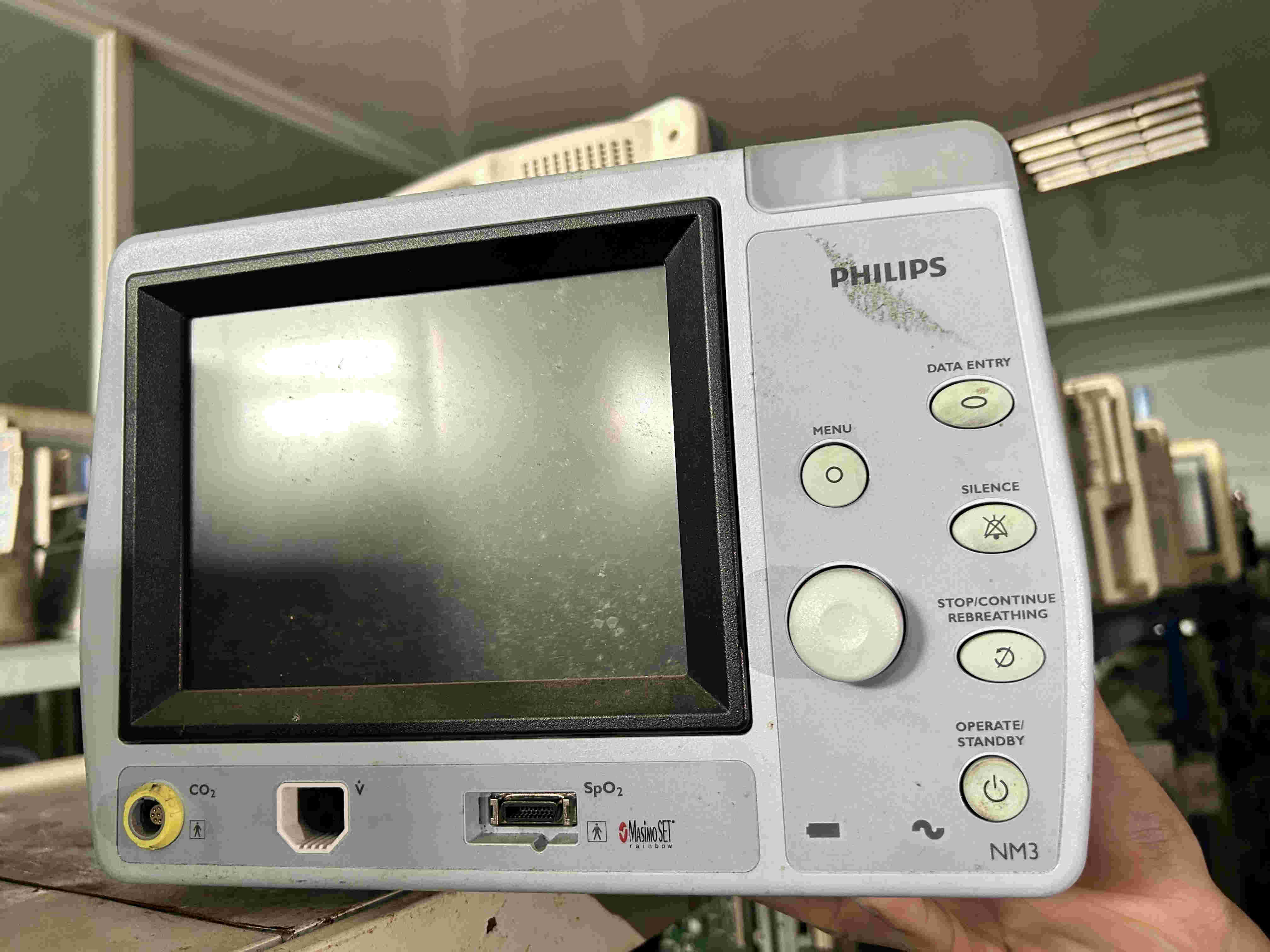 เครื่องตรวจสอบผู้ป่วย Philips Respironics NM3