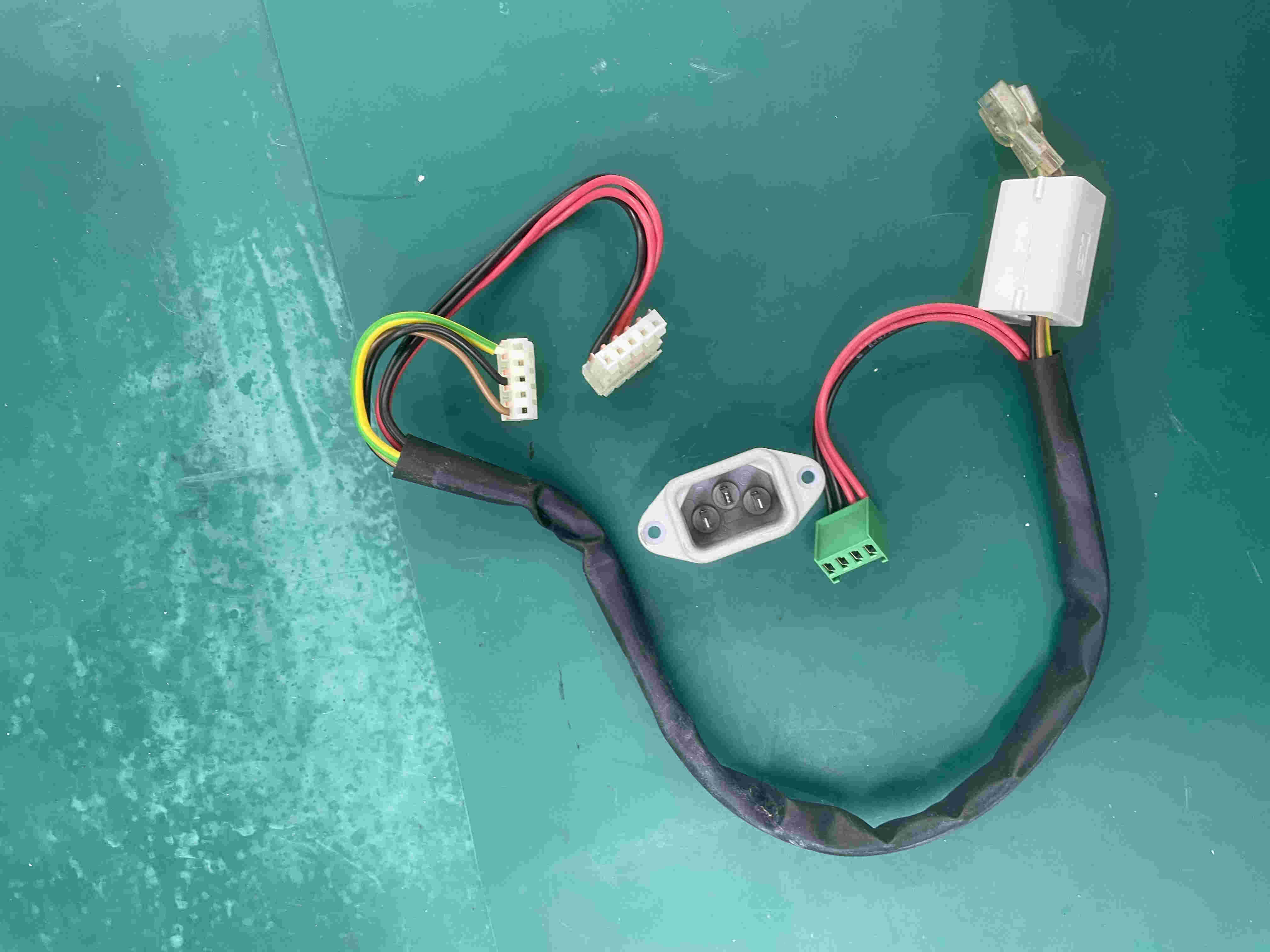 GE Marquette Cardioserv Defibrillator Penyambung Antara Muka Kuasa dan Kabel