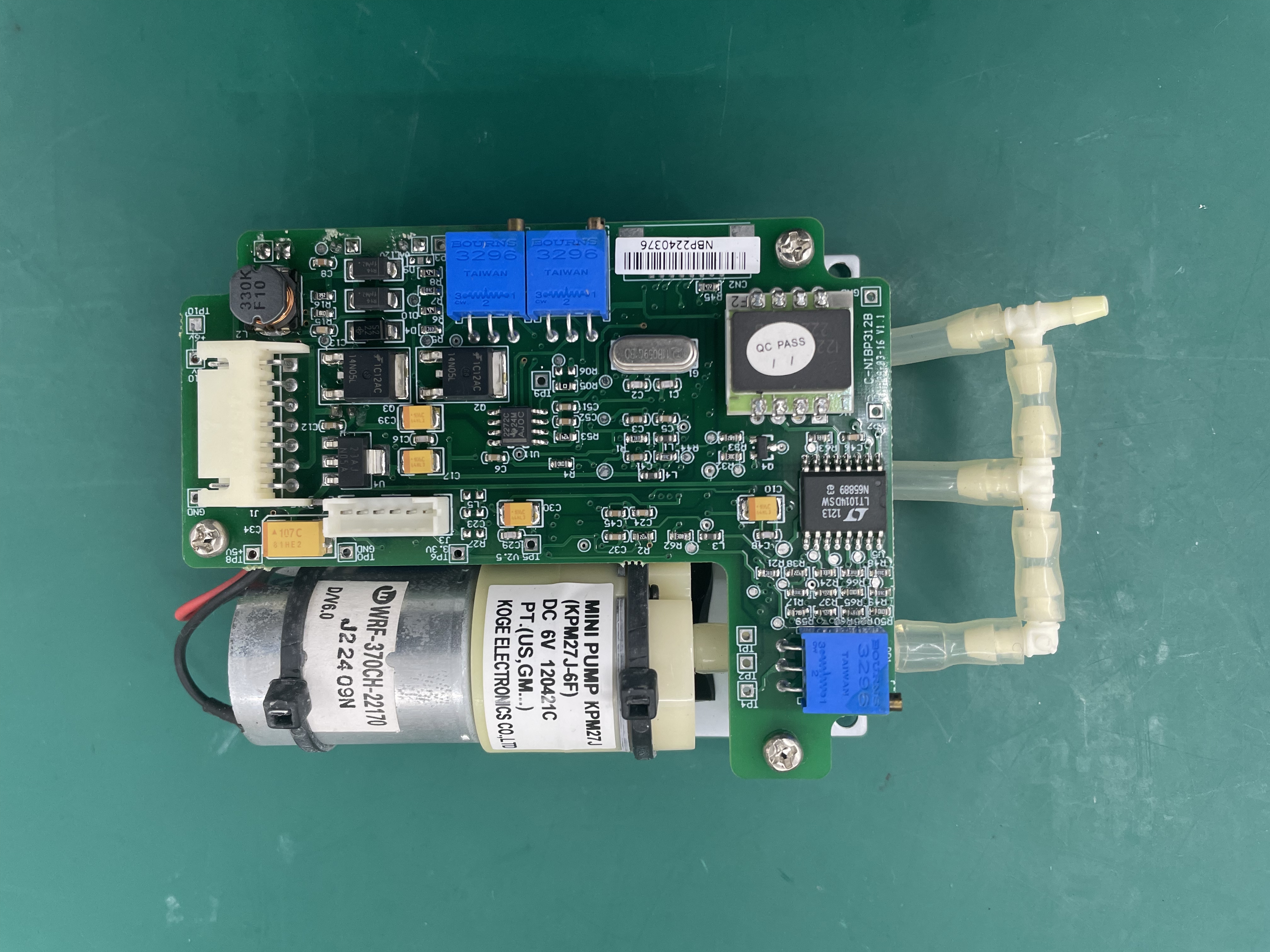 Monitor de paciente Philips Goldway UT6000A Módulo NIBP C-NIBP312B 09-03-16 V1