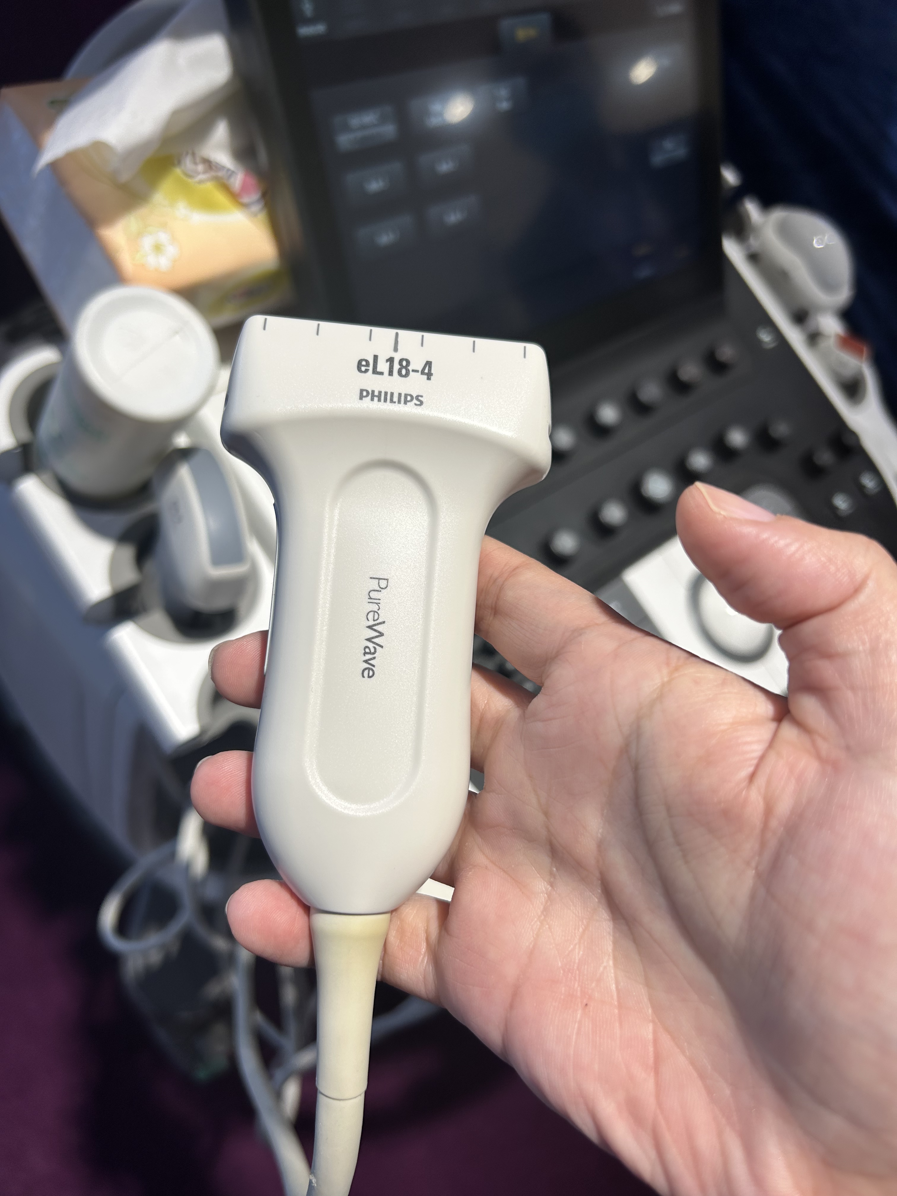 Siasatan Ultrasound Philips eL18-4 untuk Philips Affiniti 70W