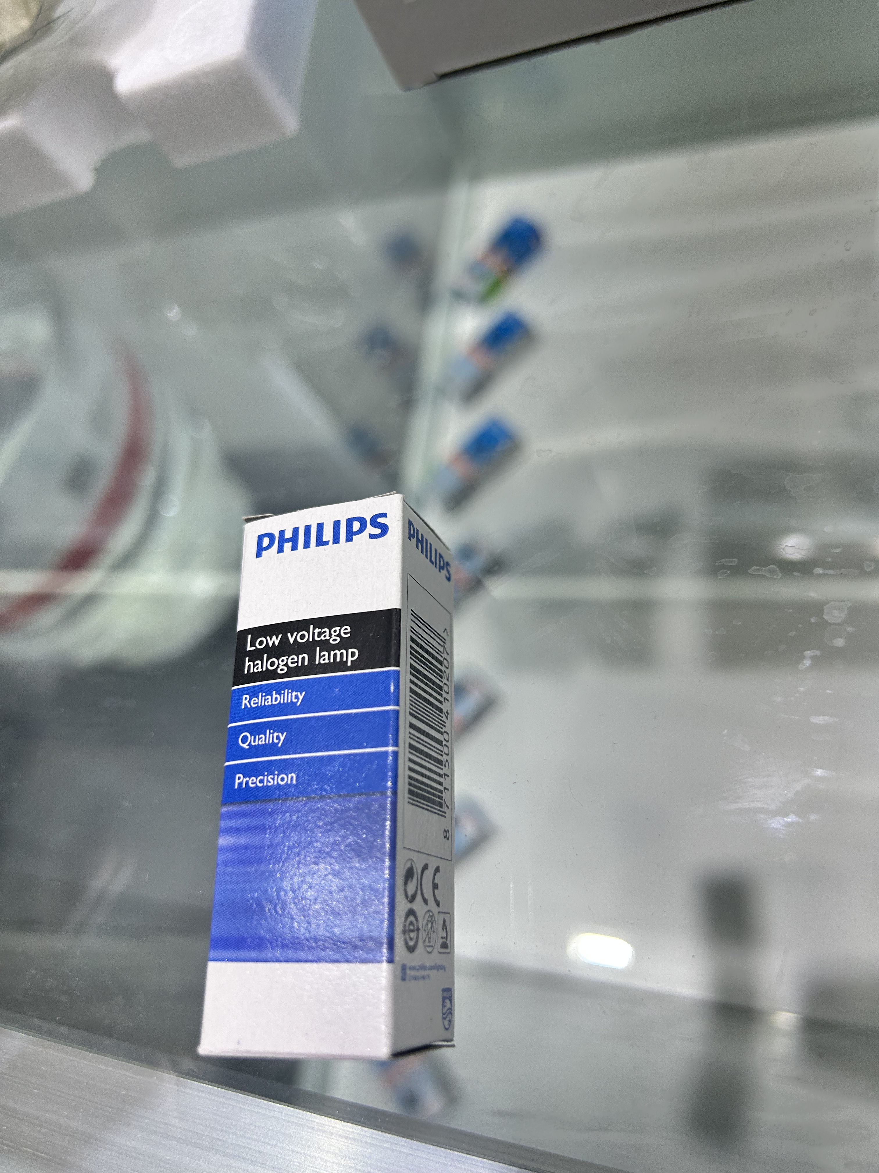 Philips หลอดฮาโลเจนแรงดันต่ำหลอดไฟฉายภาพ 7158XHP 24V 150W 410207