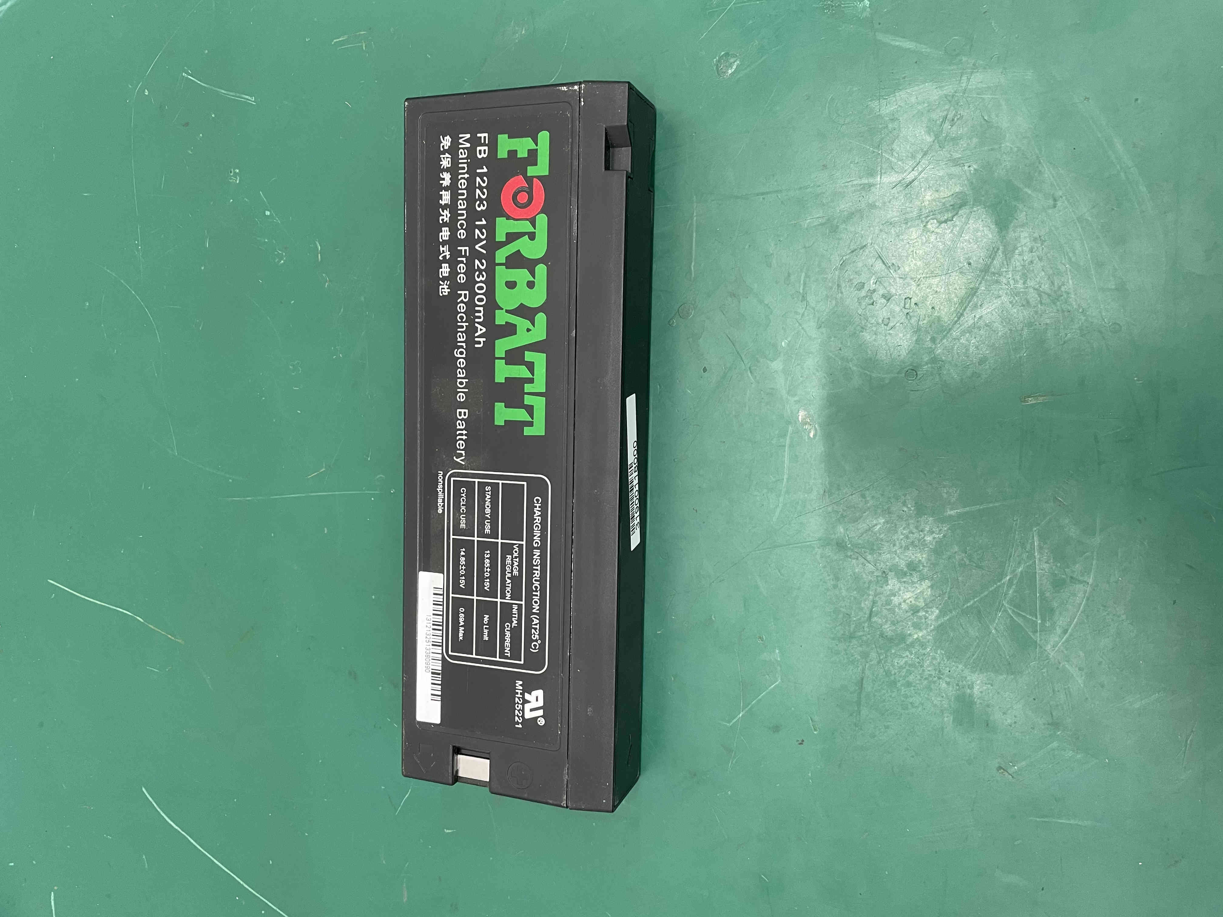 Philips Goldway UT6000A แบตเตอรี่สำหรับตรวจสอบผู้ป่วย FB1223 12V 2300mAh