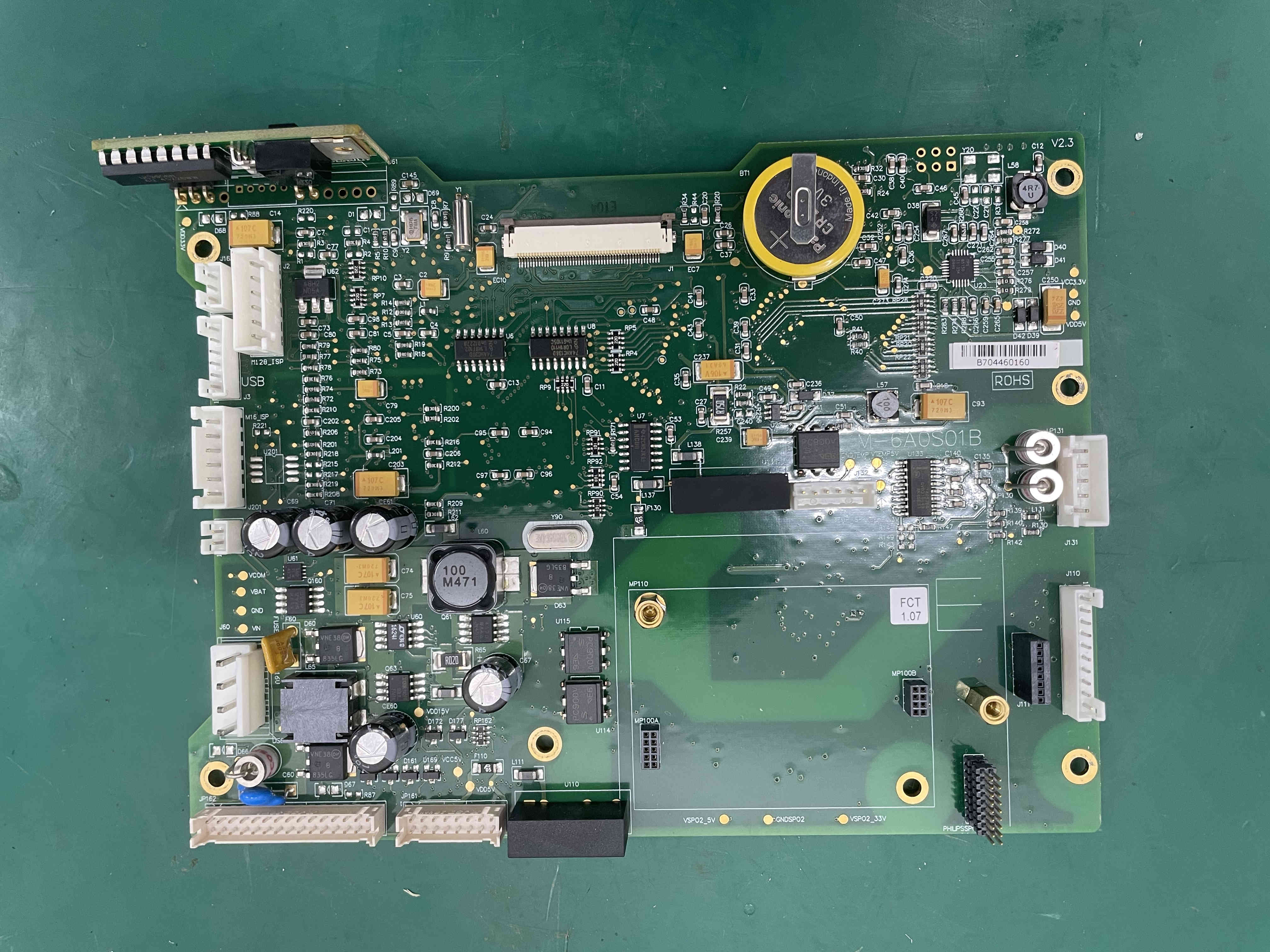 Papan Utama Monitor Pesakit Philips Goldway UT6000A M-6A0S01B
