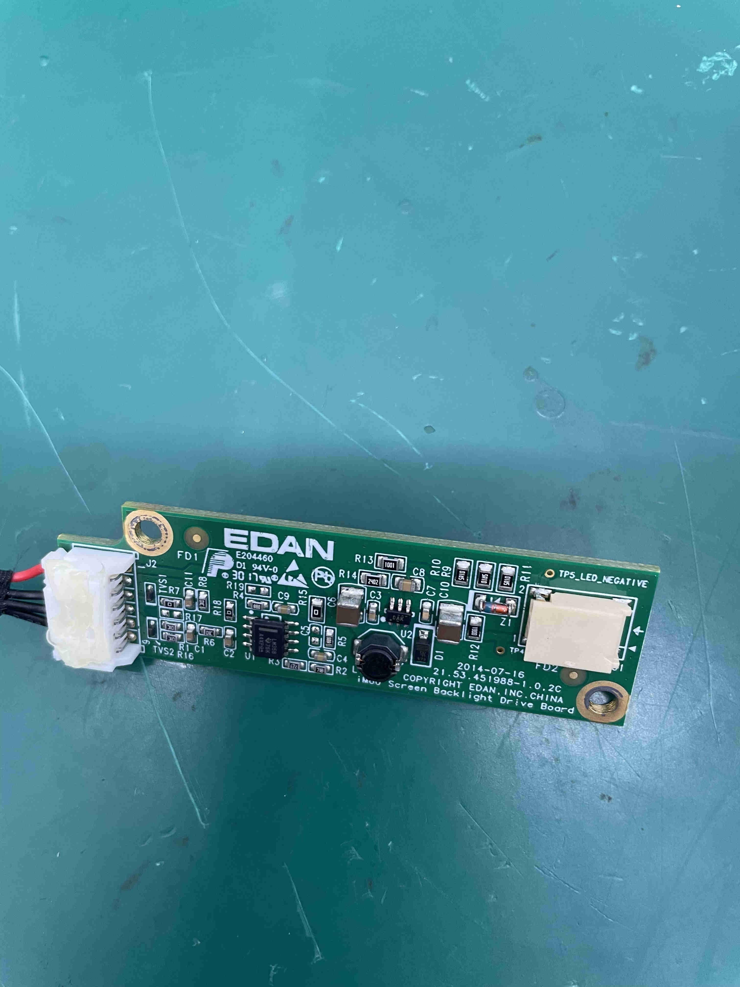 Edan IM8 patient monitor screen blacklight drive board  21.53.451988-1.0.2C E204460
