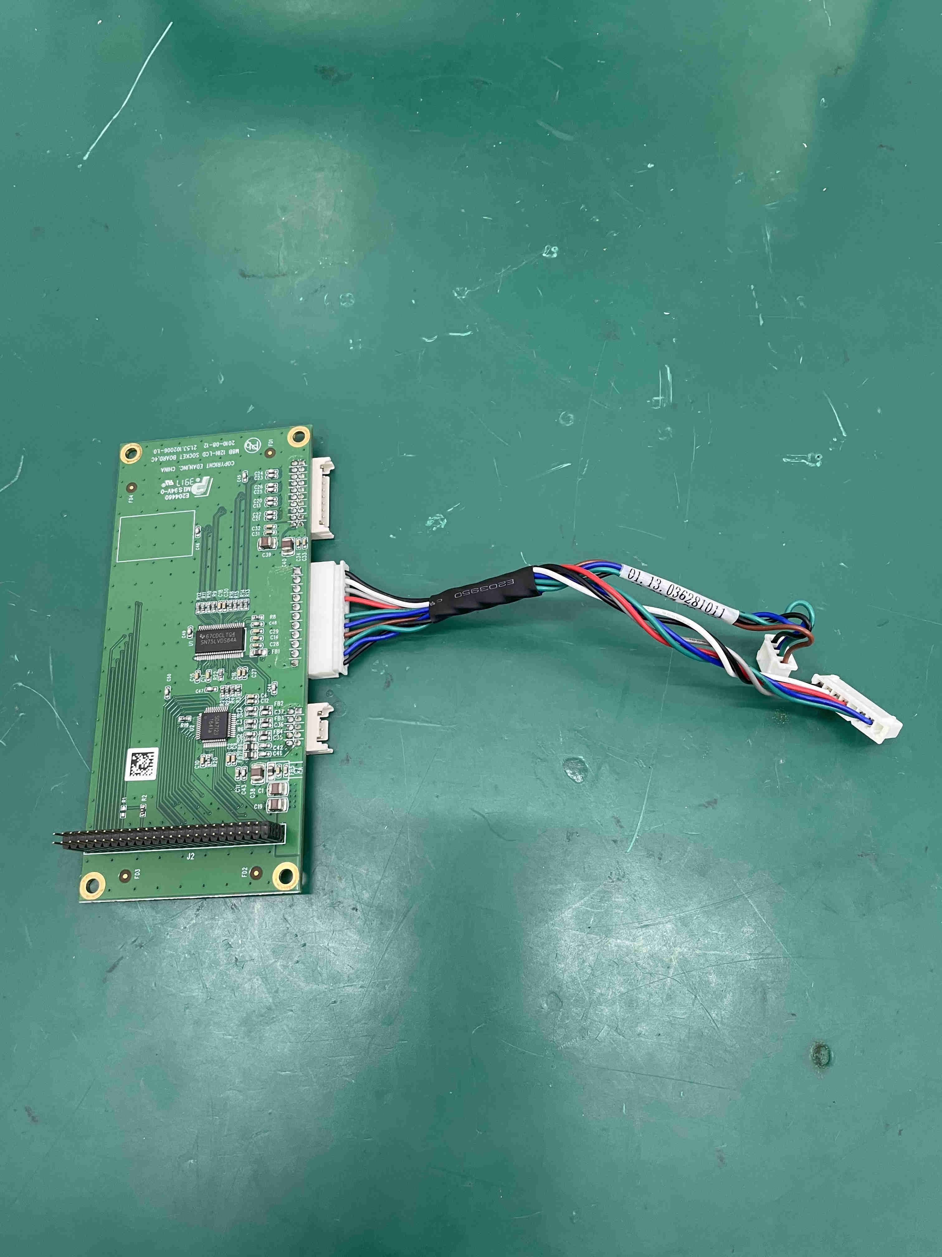 Edan IM8 M8B patient monitor display interface board 21.53.102006-1
