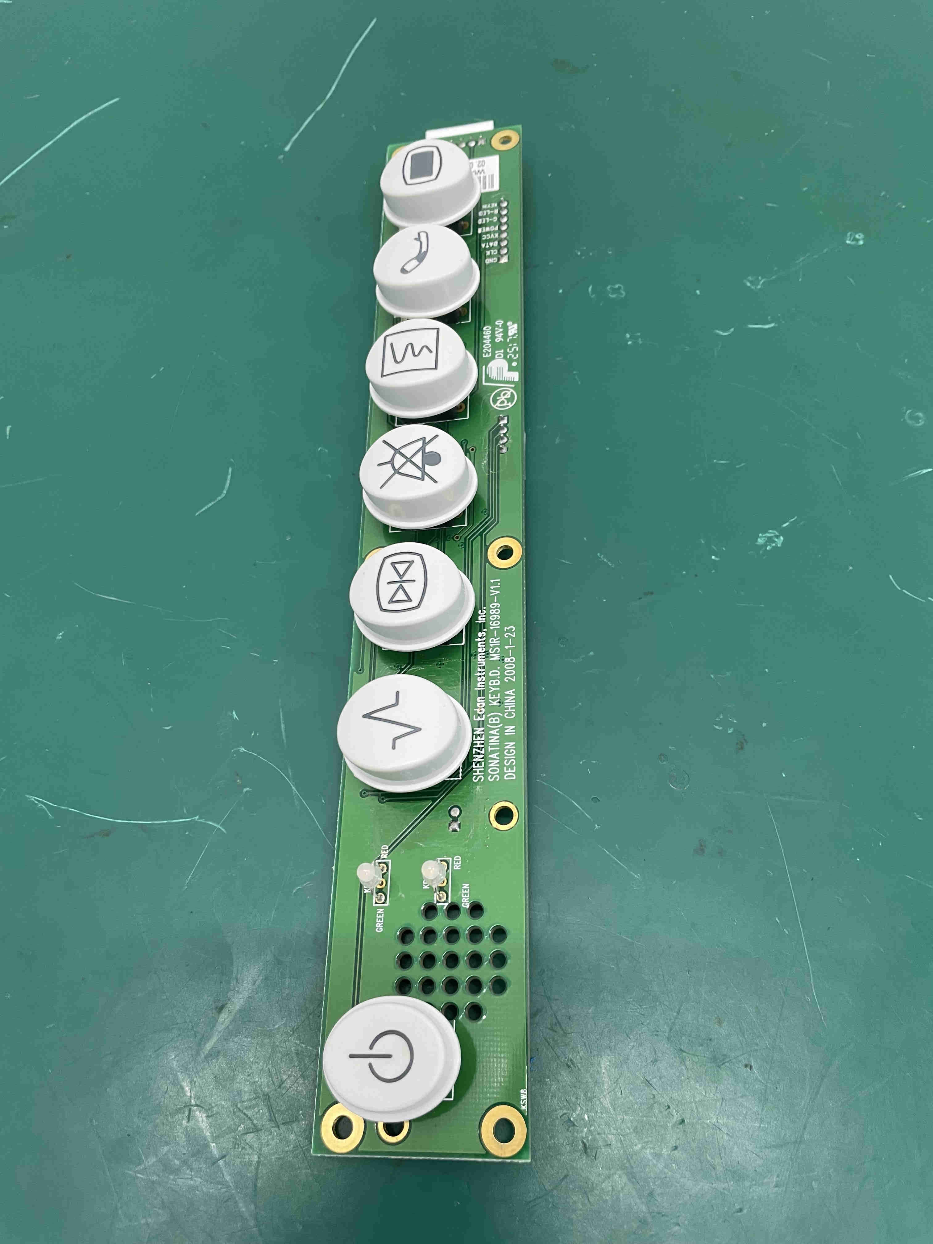 Papan kekunci monitor pesakit Edan IM8 MS1R-16989-V1