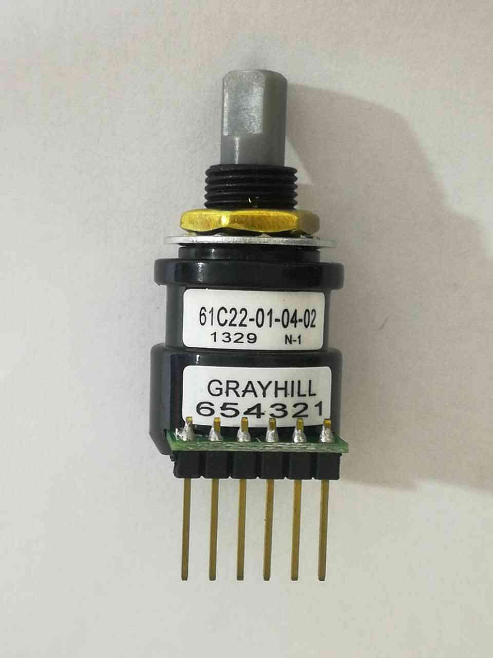 Philips Goldway UT4000F Patient Monitor Encoder GRAYHILL 61C22-01-04-02