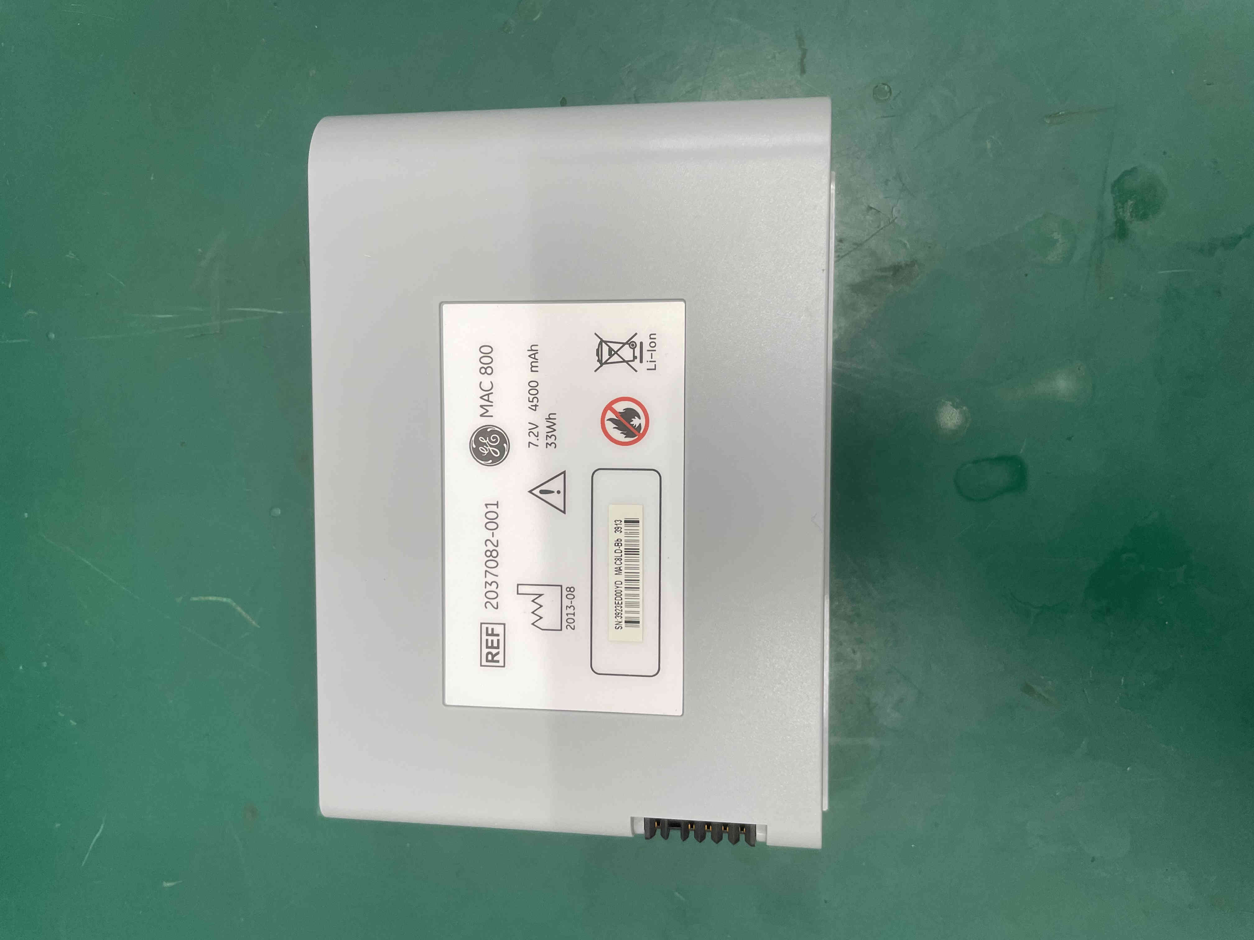 GE MAC800 ECG Machine Battery REF 2037082-001 7.2V 4500mAh 33Wh