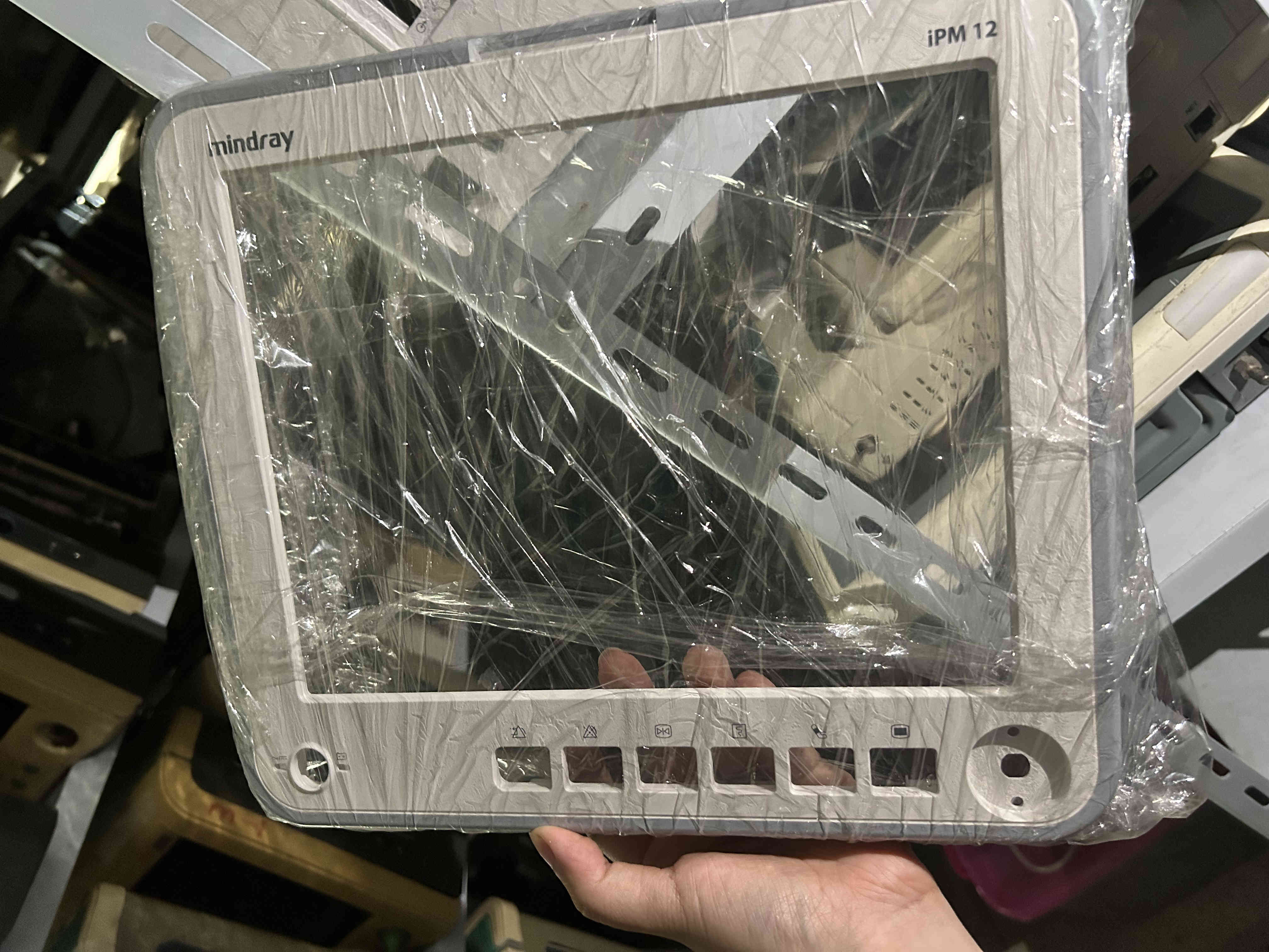 Panel frontal del monitor de paciente Mindray IPM12