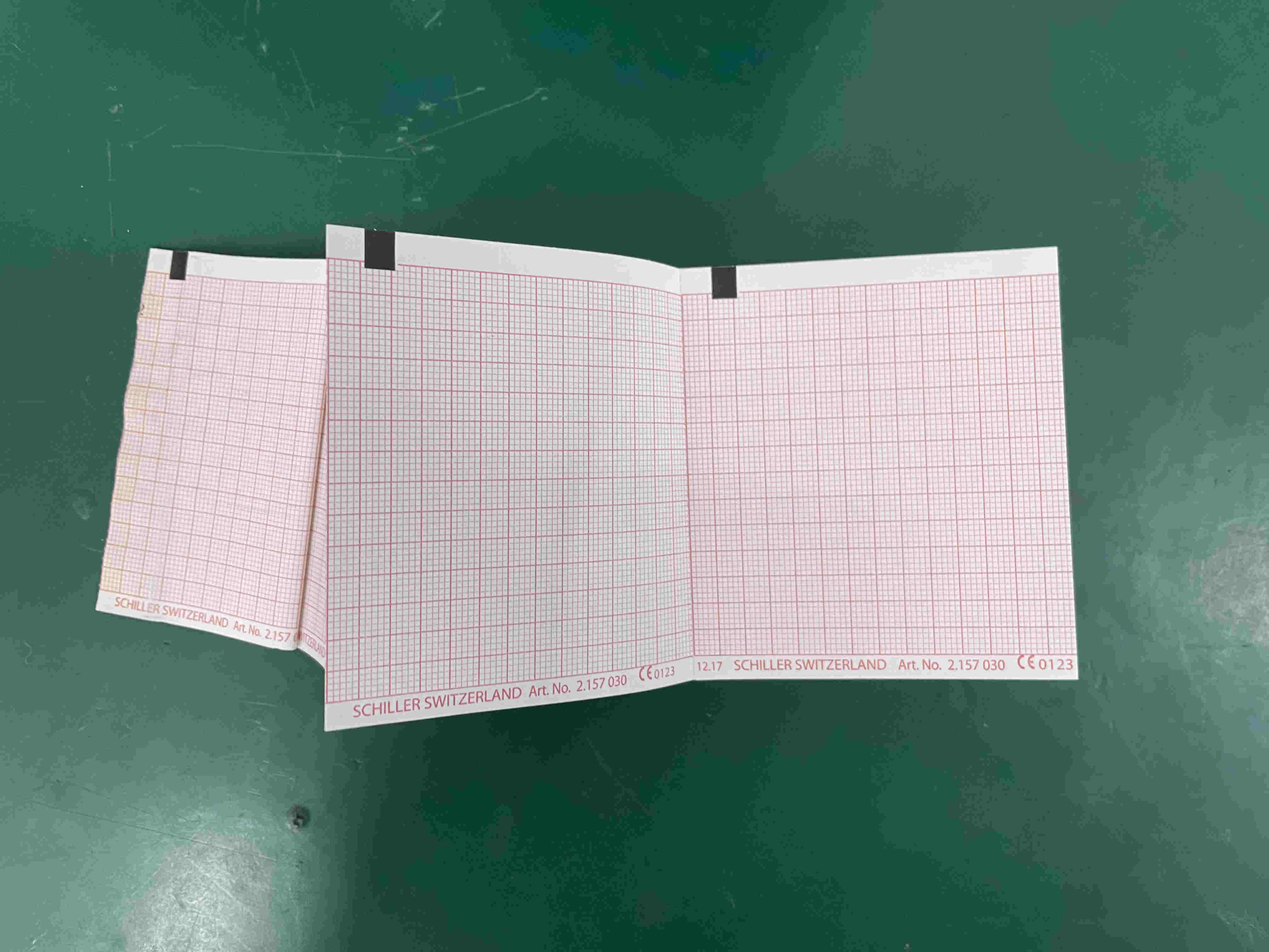 Kertas pencetak defibrilator SCHILLER DEFIGARD 4000
