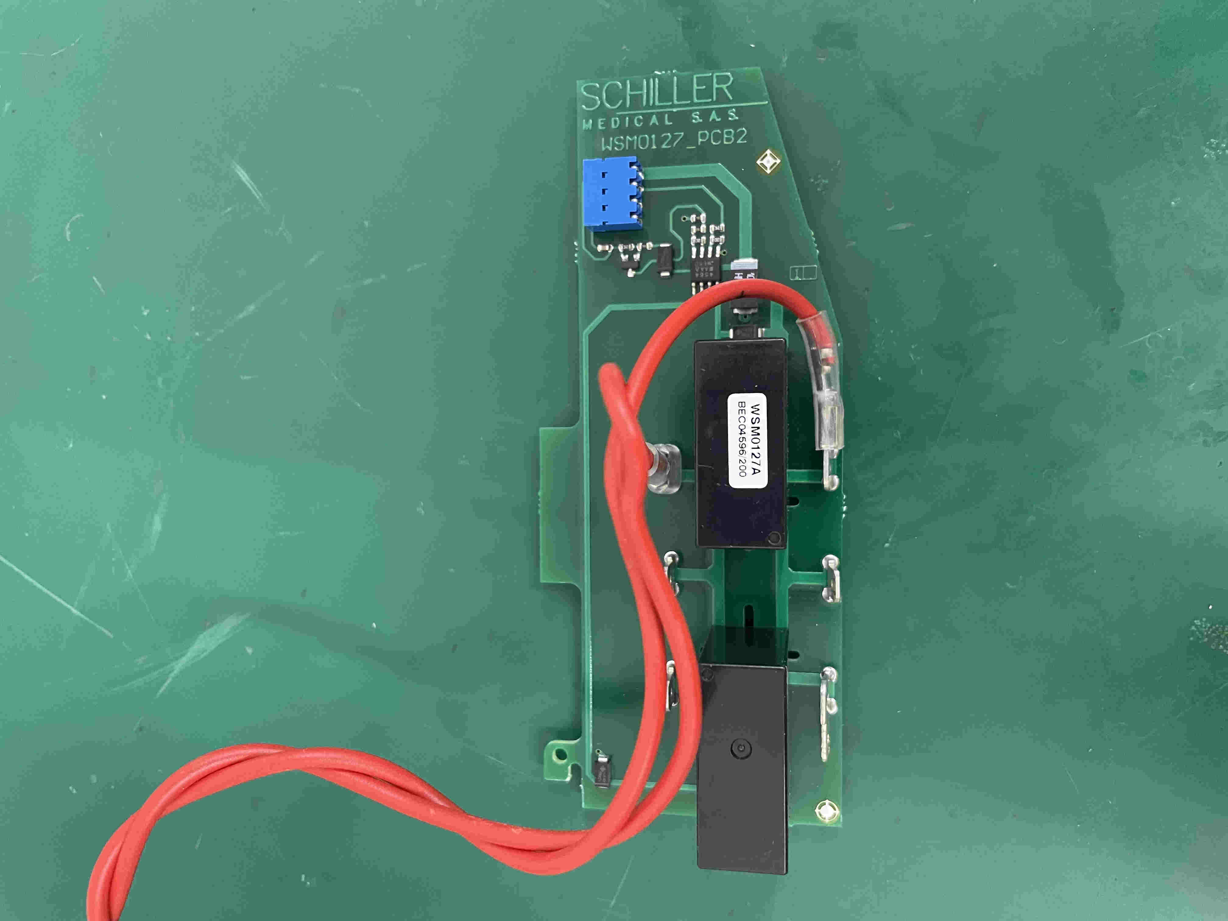Papan bateri defibrilator SCHILLER DEFIGARD 4000 WSM10127_PCB2