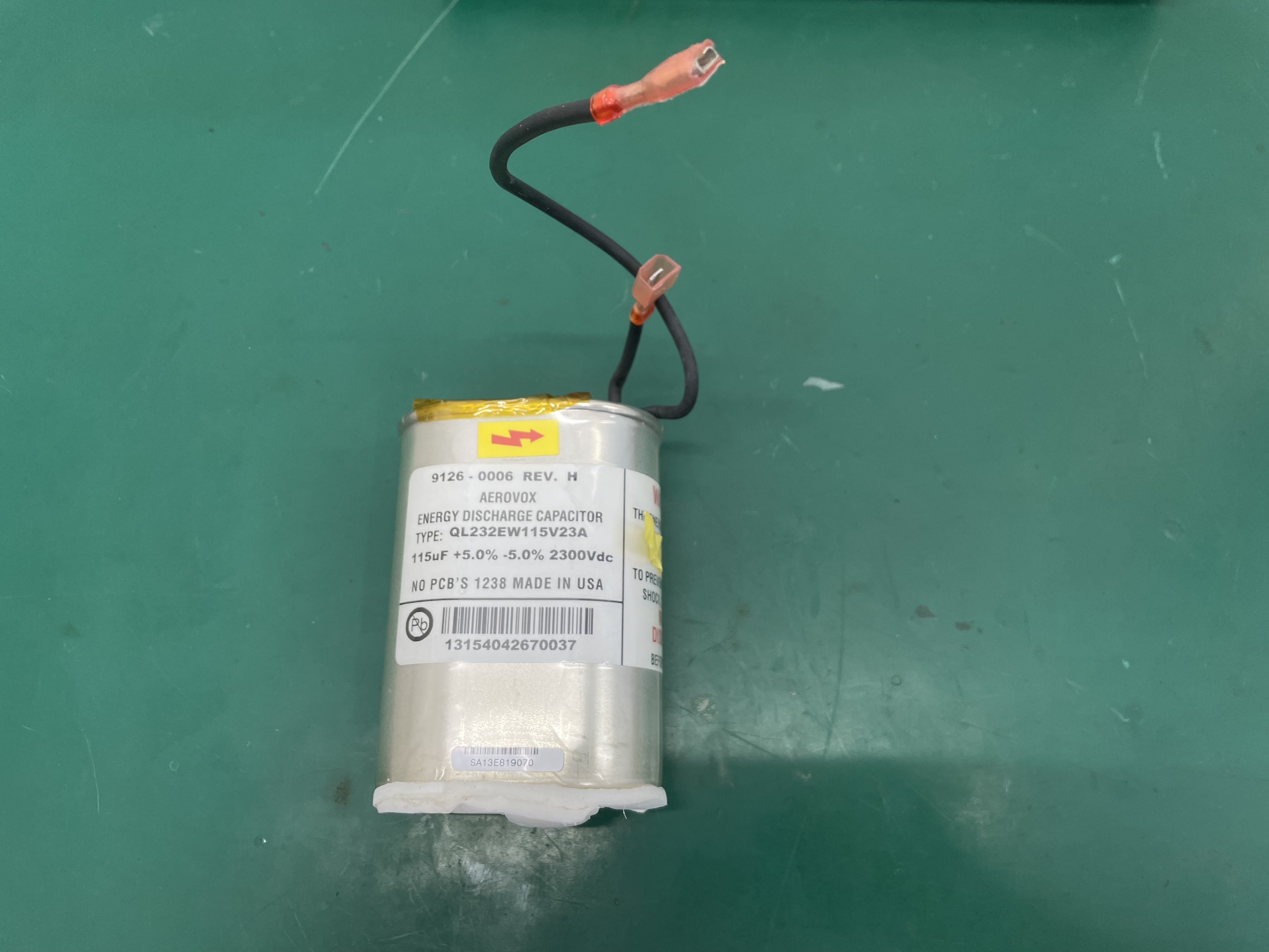 Zoll M Series เครื่องกระตุ้นหัวใจความจุ QL232EW115V23A 115μF 2300Vdc