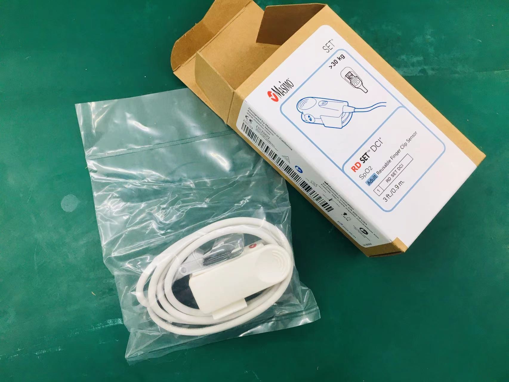Masimo RD SET DCI Spo2 Adult Finger Clip Sensor 3 ฟุต 0.9 ม