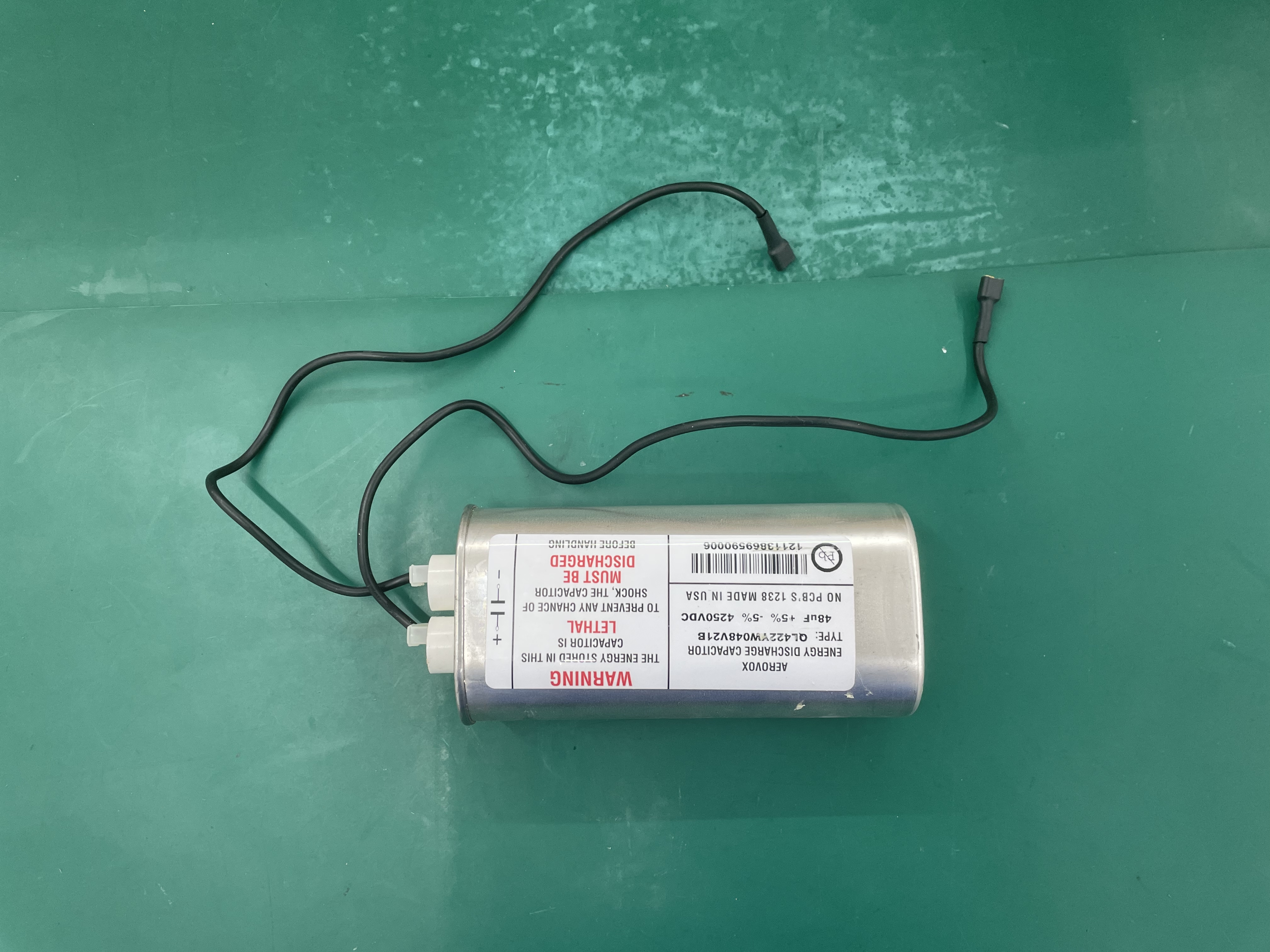 Capacitancia del desfibrilador PRIMEDIC Defi-B 48μF 4250VDC QL422YW048V21B