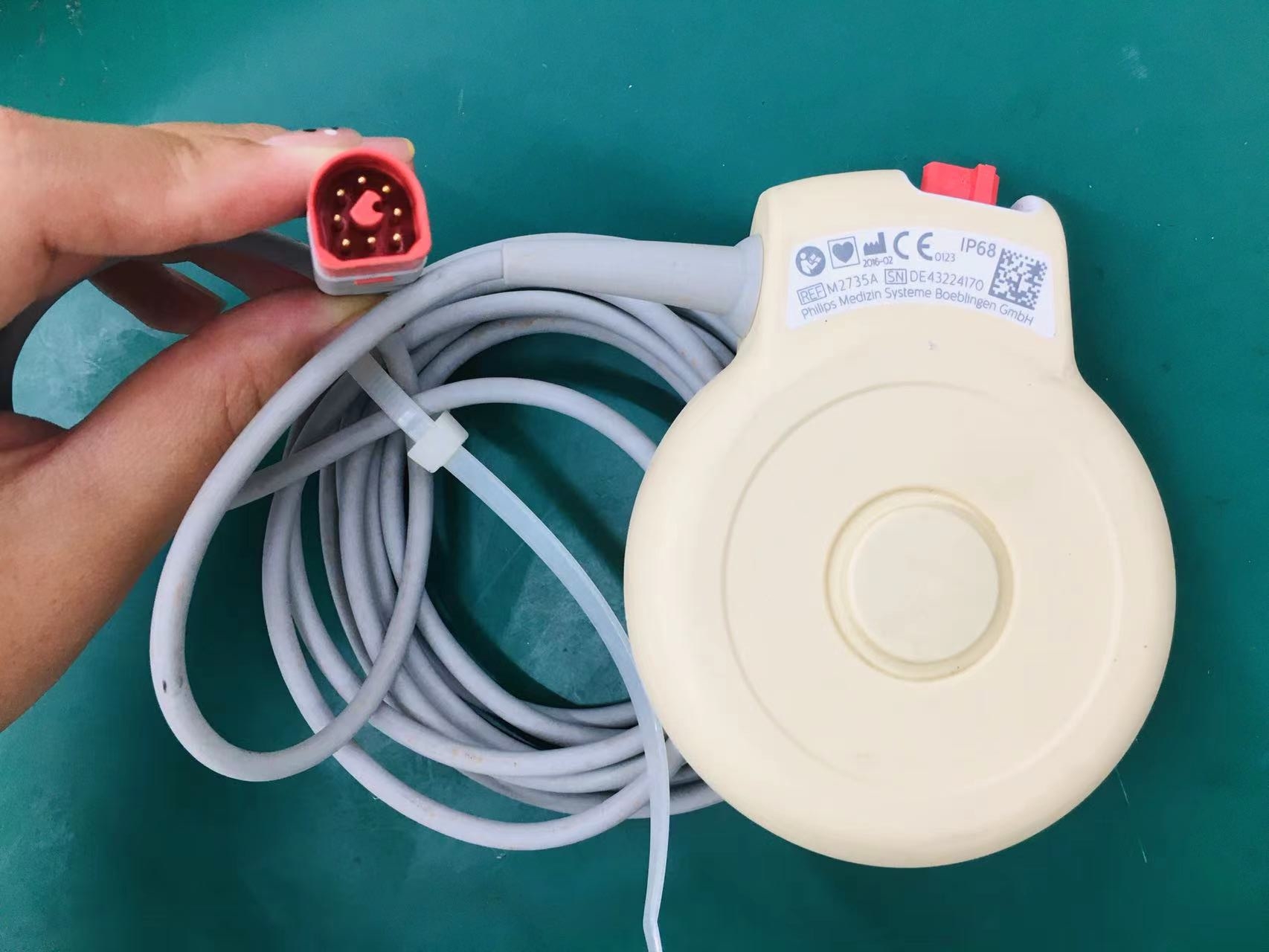 Philips M2735A TOCO+ Probe untuk monitor janin Philips FM20 FM30 FM40 FM50