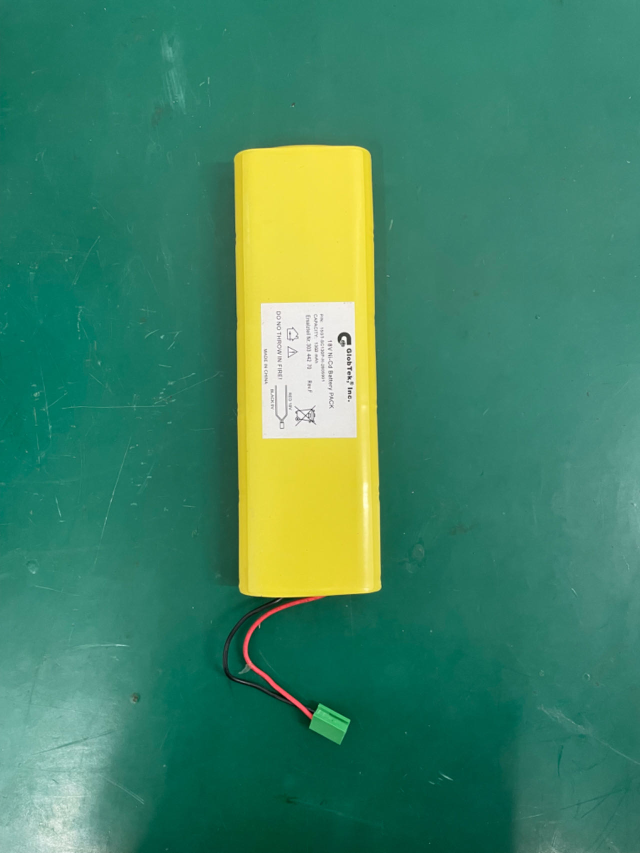 Bateri Mesin ECG GE Mac1200ST 15GT-SC130P-H-2805901 18V 1300mAh