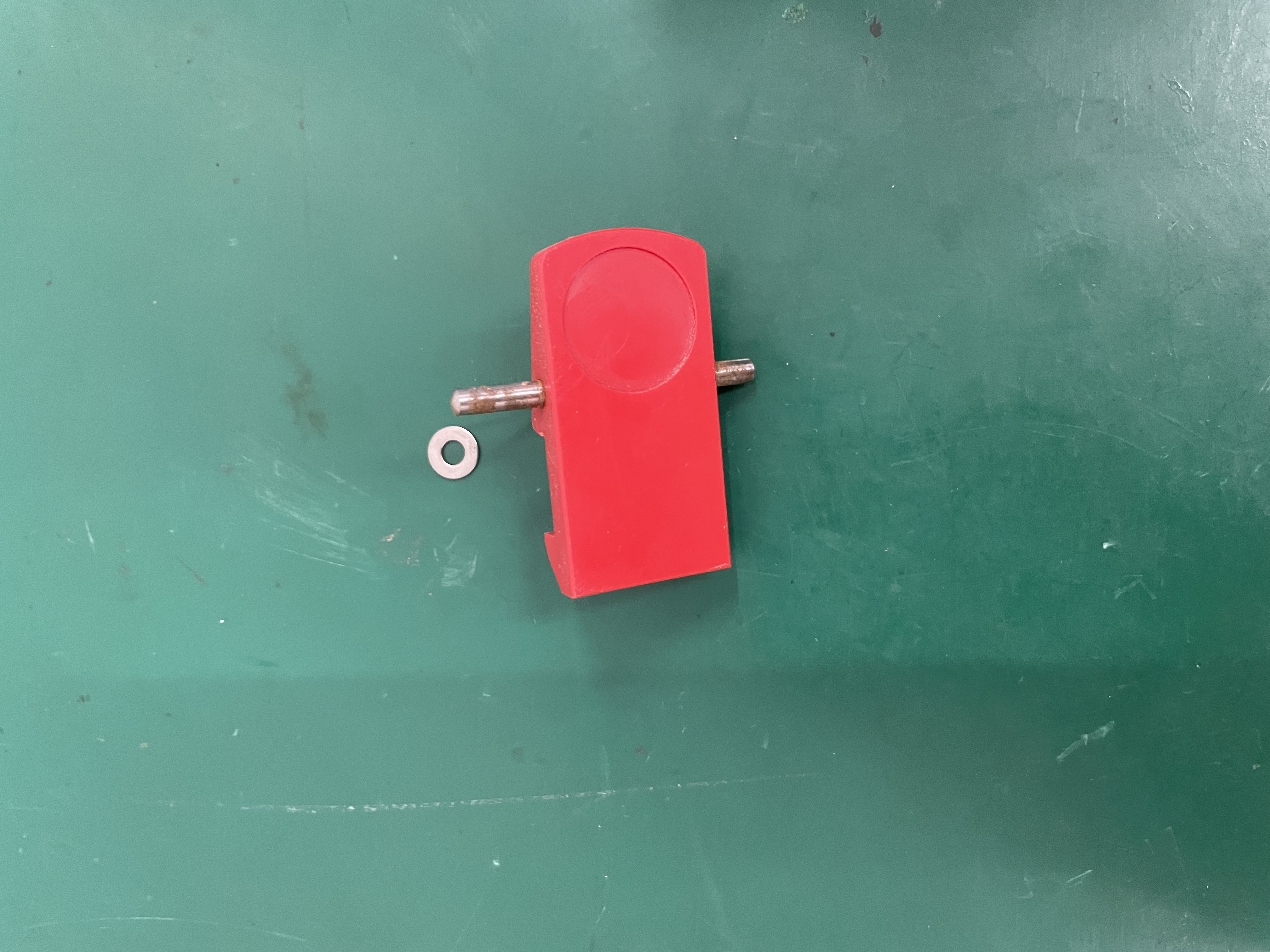 Hebilla para batería desfibrilador Metrax Primedic M240 DM1
