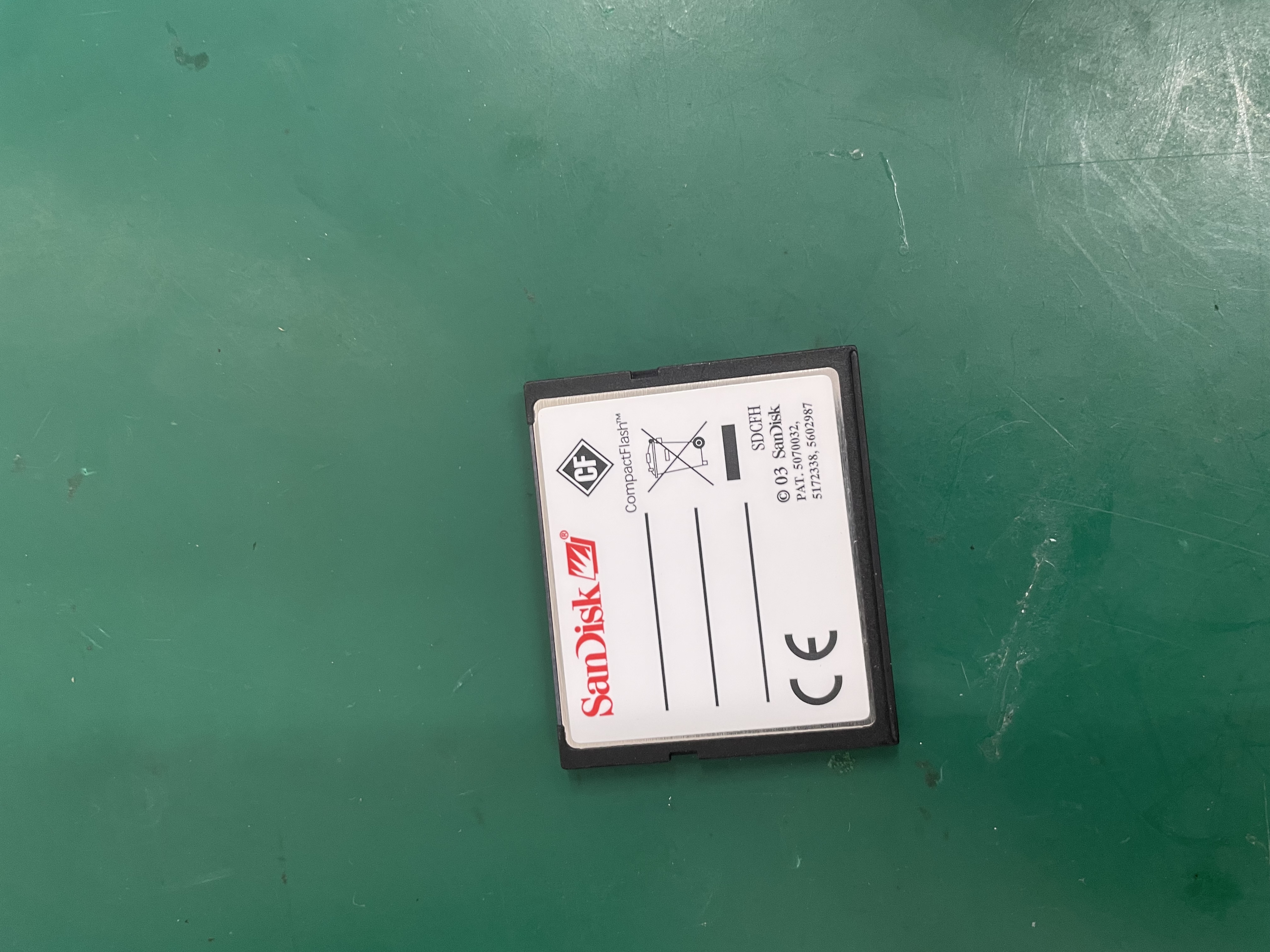 Mindray T8 Super Patient Monitor SanDisk SD Card 2GB