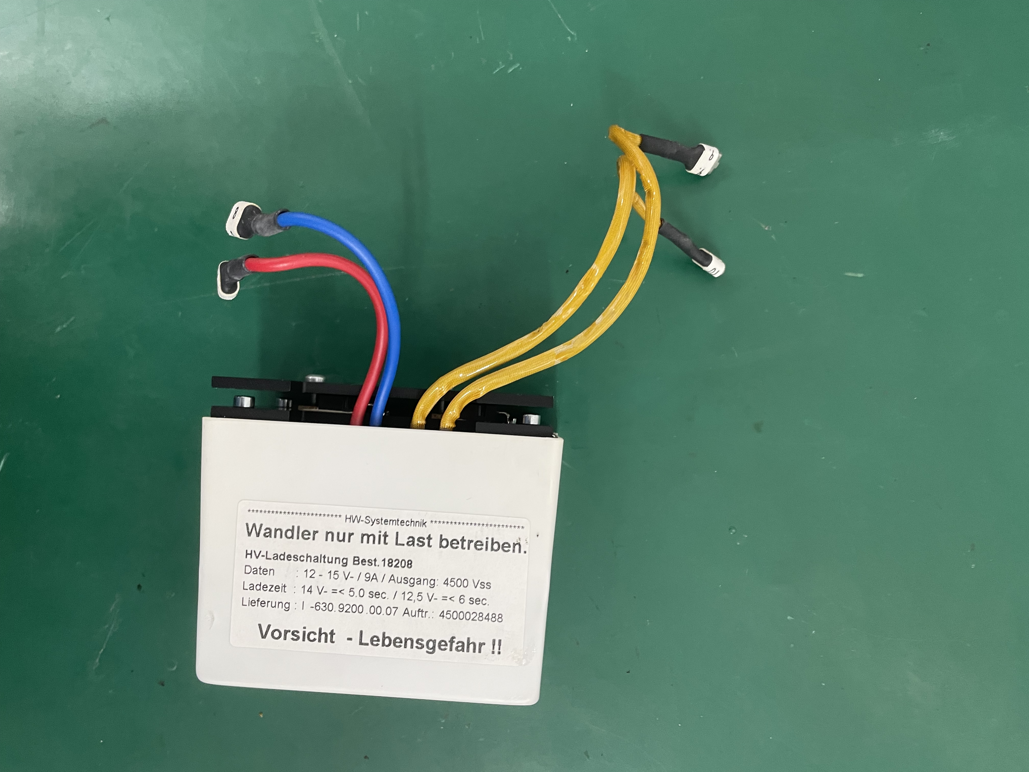 Convertidor de voltaje para desfibrilador Metrax Primedic M240 DM1 630.9200.00.07